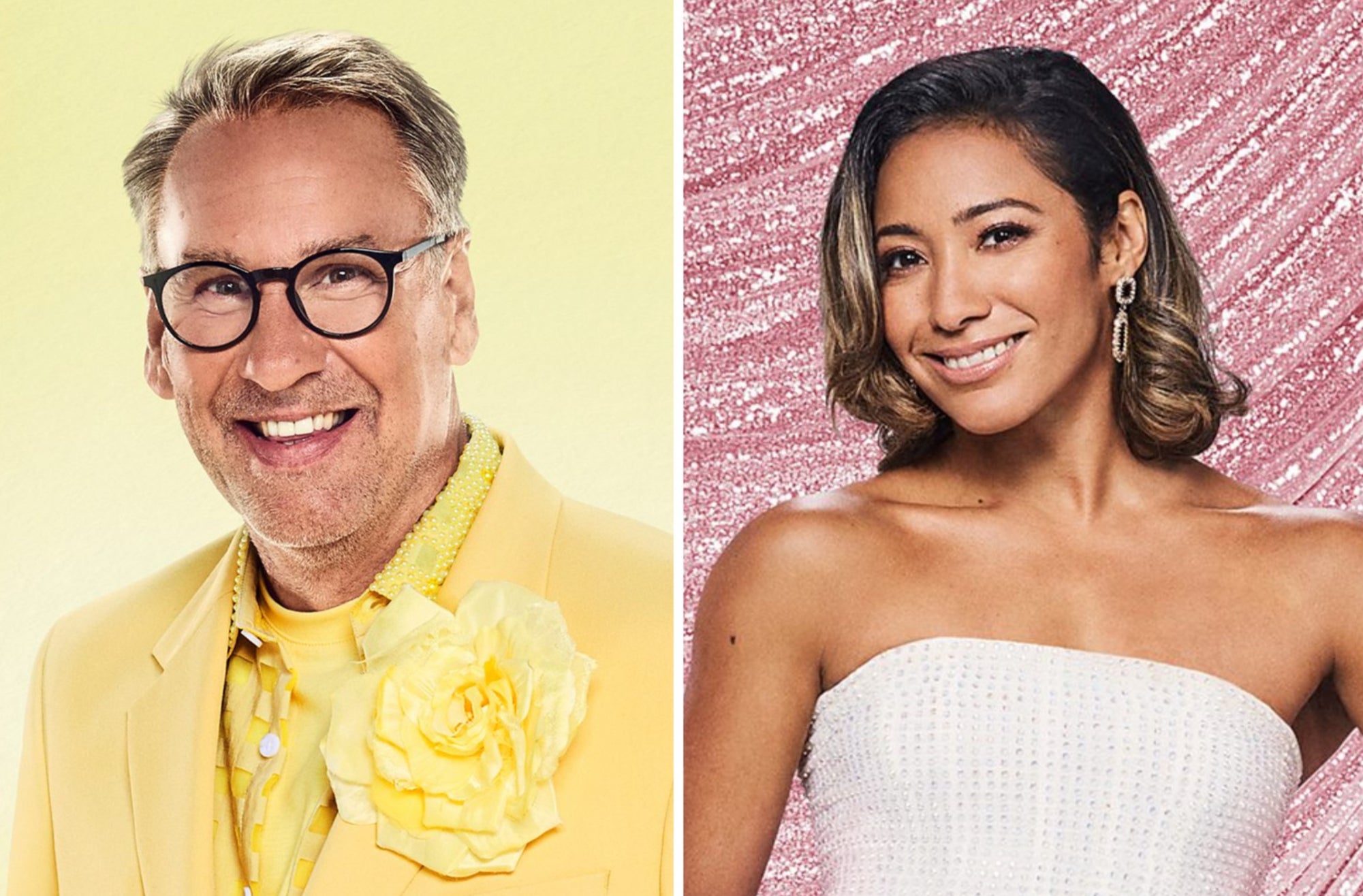 Paul Merson is partnered with Karen Hauer