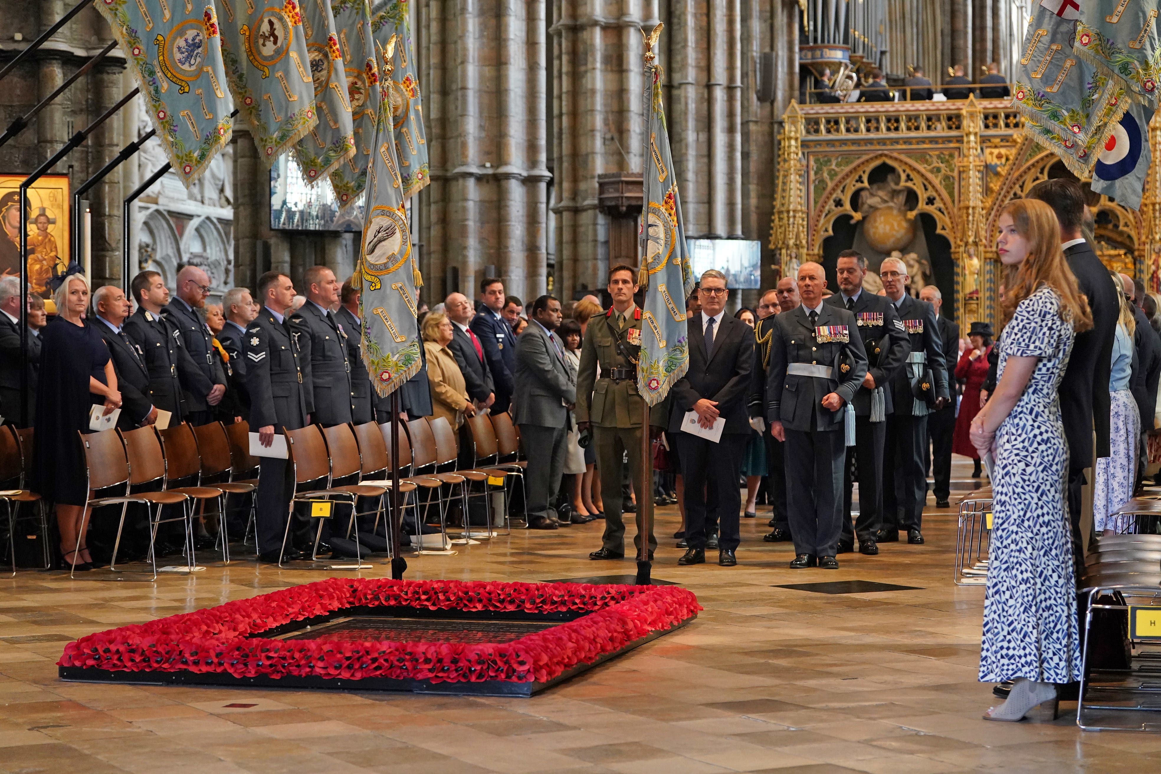 The Battle of Britain was the first decisive campaign in history fought entirely in the air (Lucy North/PA)