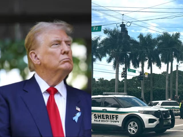 <p>Donald Trump was the target of an assassination attempt at his West Palm Beach golf club on Sunday </p>