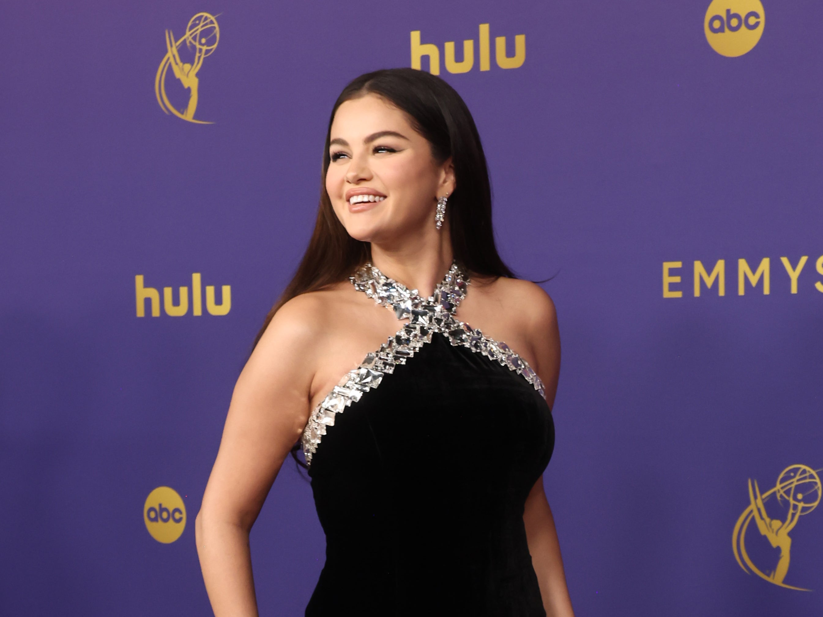 Selena Gomez attends the 76th Primetime Emmy Awards at Peacock Theater on 15 September 2024 in Los Angeles, California