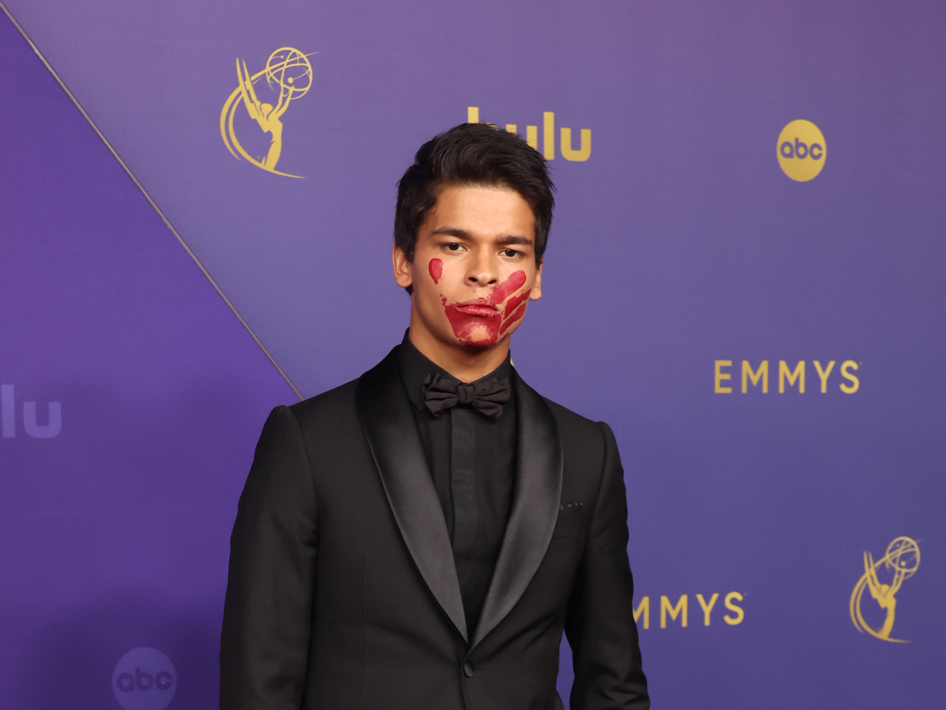 D’Pharaoh Woon-A-Tai attends the 76th Primetime Emmy Awards at Peacock Theater on 15 September 2024 in Los Angeles, California