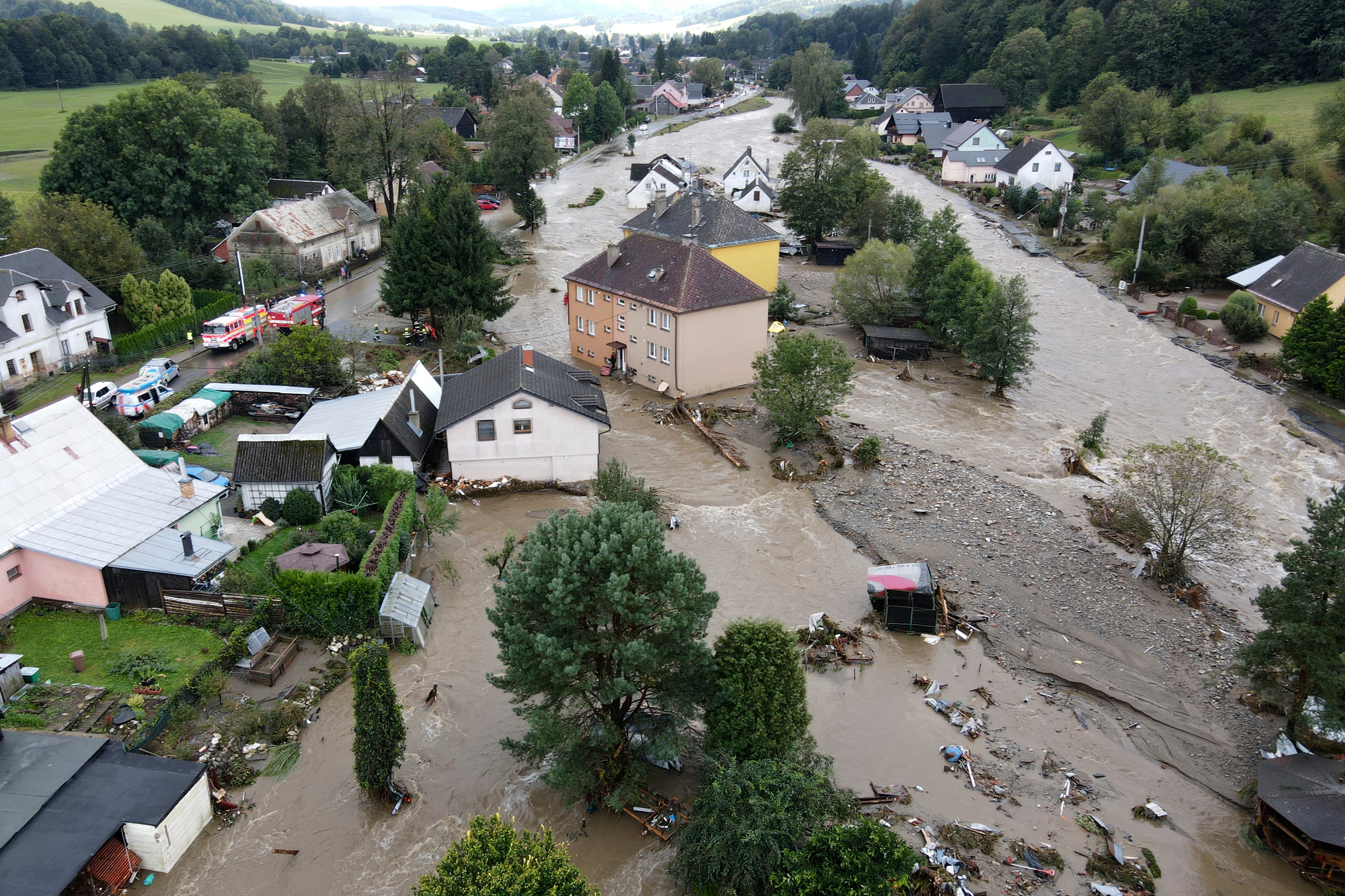 APTOPIX Czech Republic Floods