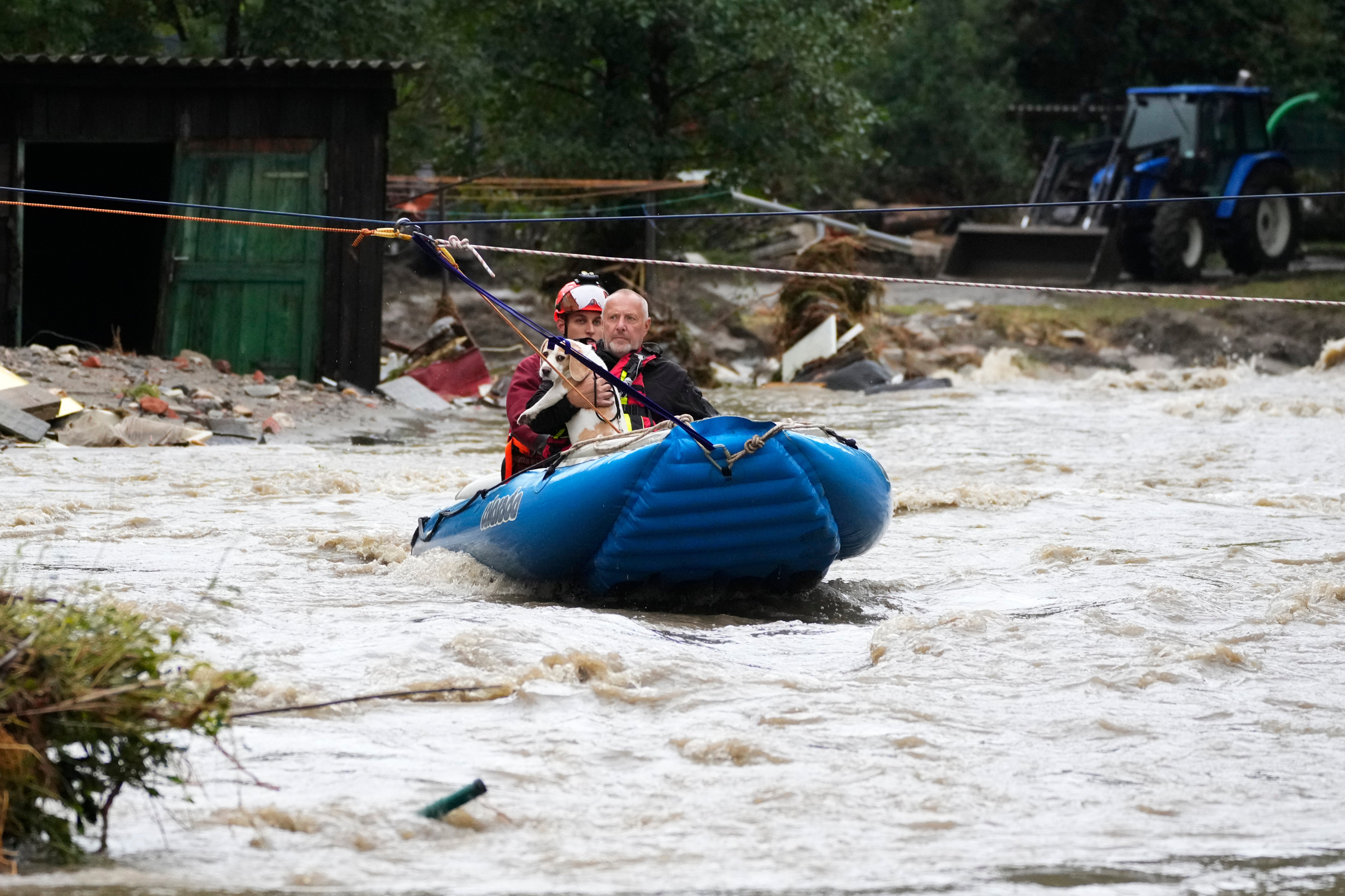 APTOPIX Czech Republic Floods