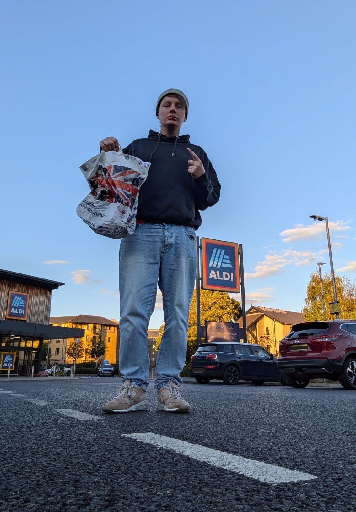 Leroy noticed the cashiers at his local Aldi were ‘insanely speedy’ when it came to scanning items