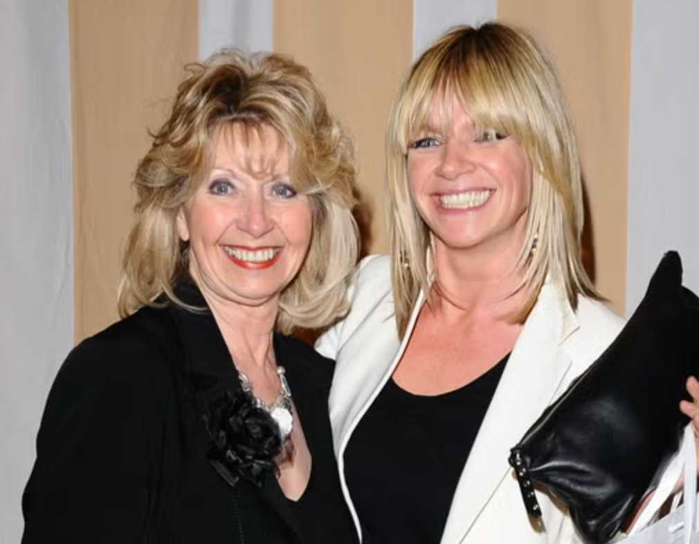 Zoe Ball pictured with her mother Julia