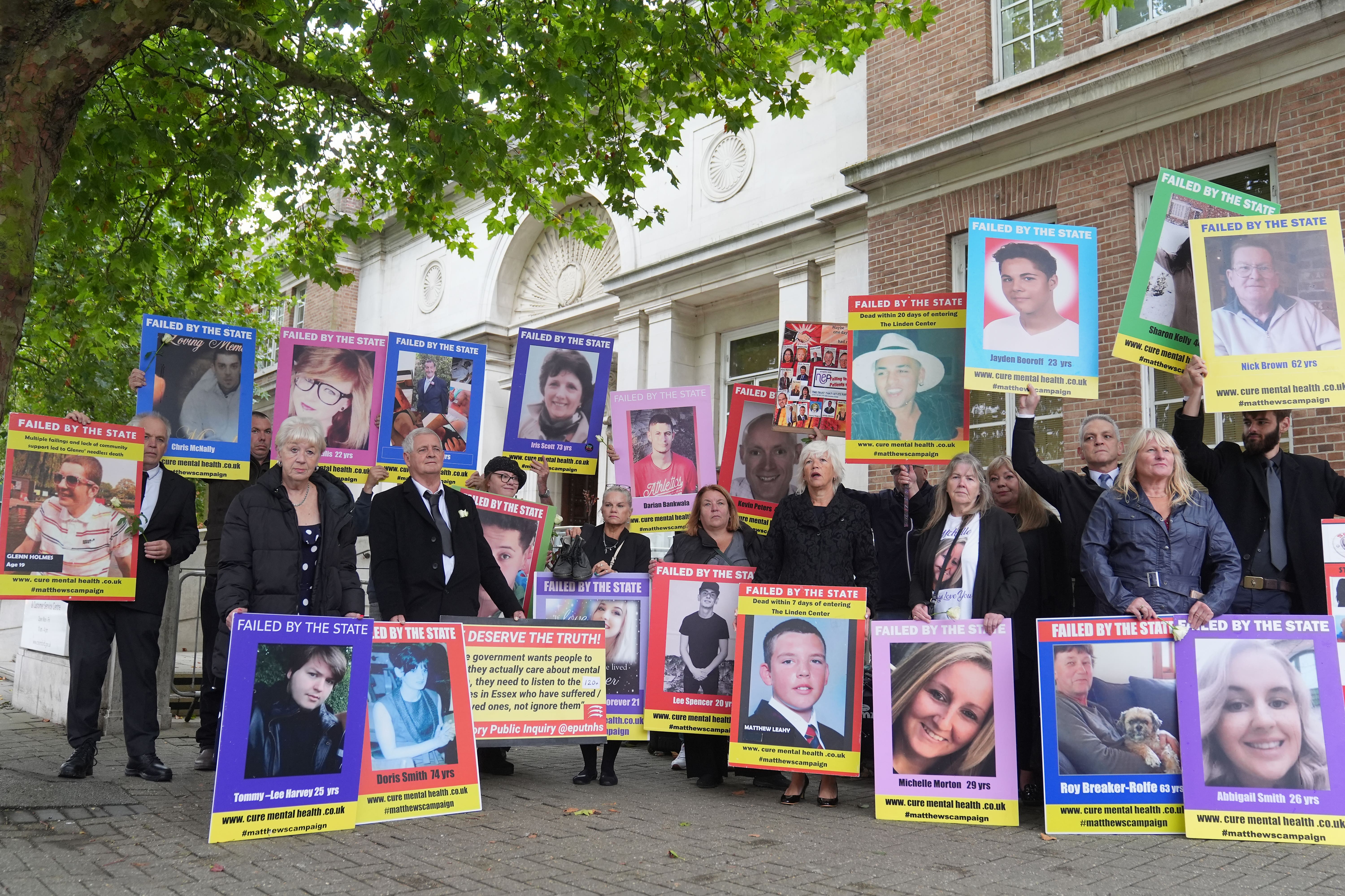 The Lampard Inquiry is being heard at Chelmsford Civic Centre (Joe Giddens/PA)