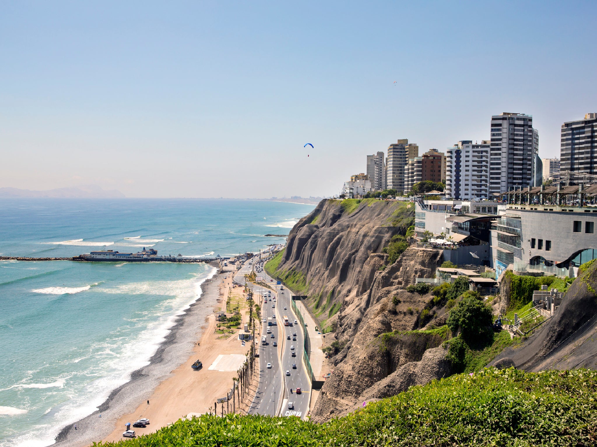 Lima is the only South American capital situated on the Pacific Coast