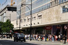 London Mayor Sadiq Khan plans Oxford Street traffic ban