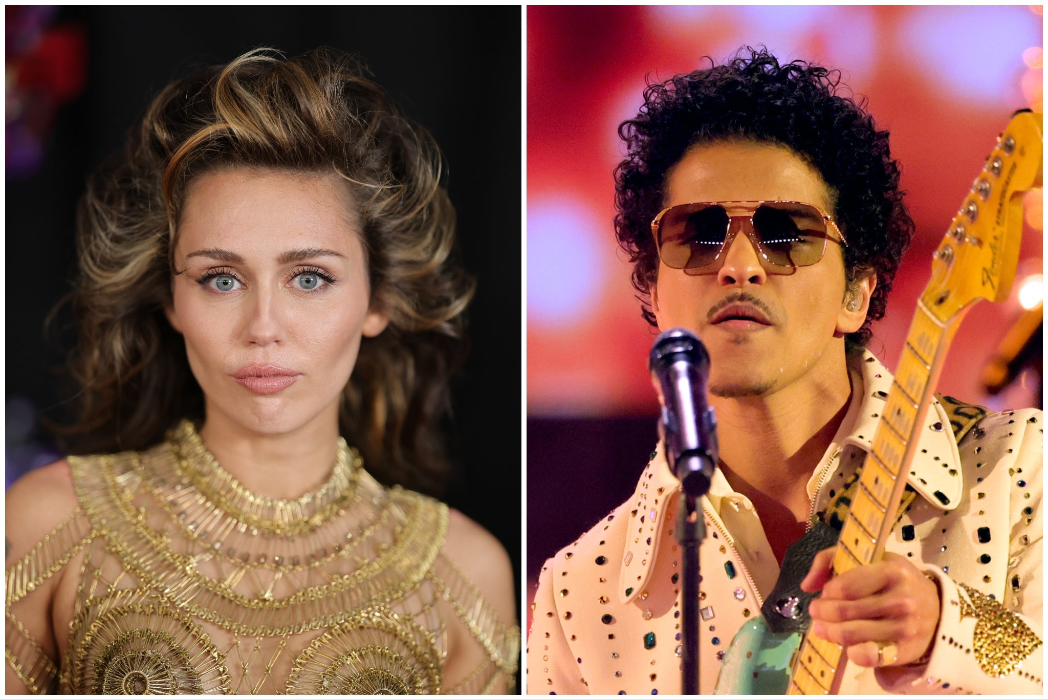 Miley Cyrus fans spotted similarities between her hit single ‘Flowers’ and Bruno Mars’s 2012 hit ‘When I Was Your Man'