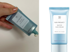 best korean skincare products thank you farmer sun project water sun cream spf50+ indybest