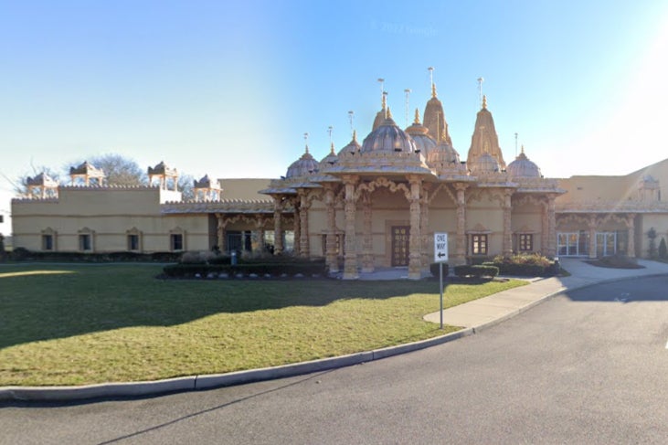 BAPS Shri Swaminarayan temple in Melville, New York