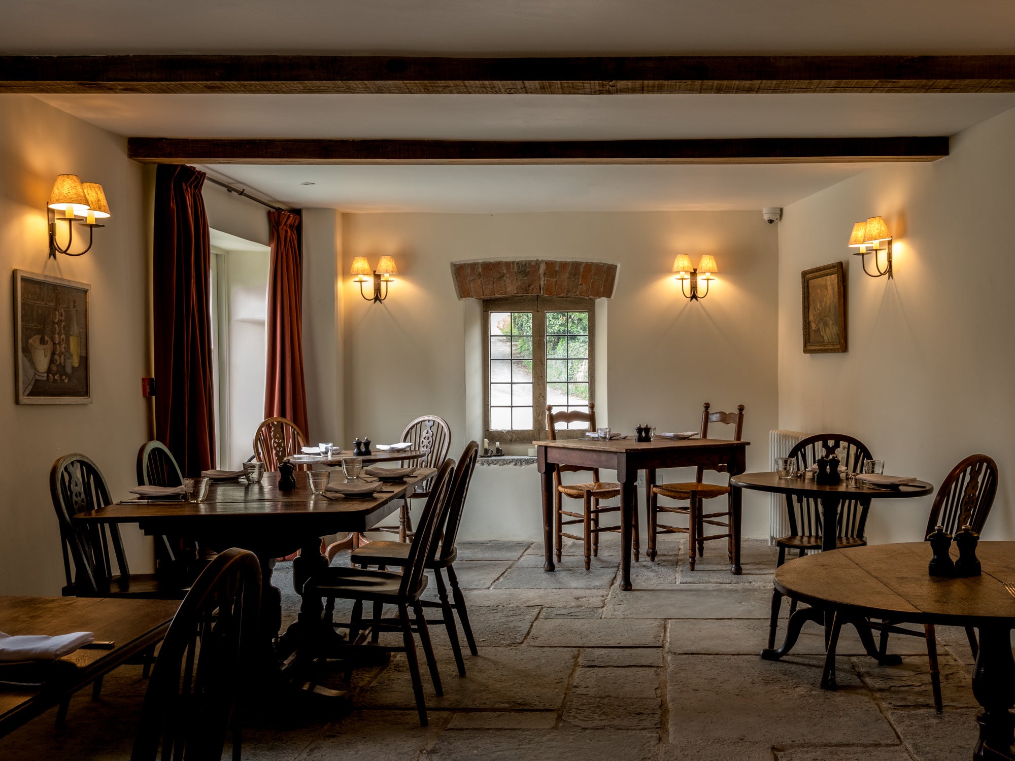 The Three Horseshoes pub in Batcombe serves Margot Henderson’s usual rustic fare