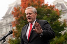 Trump’s former chief of staff Meadows fails to get election interference case moved