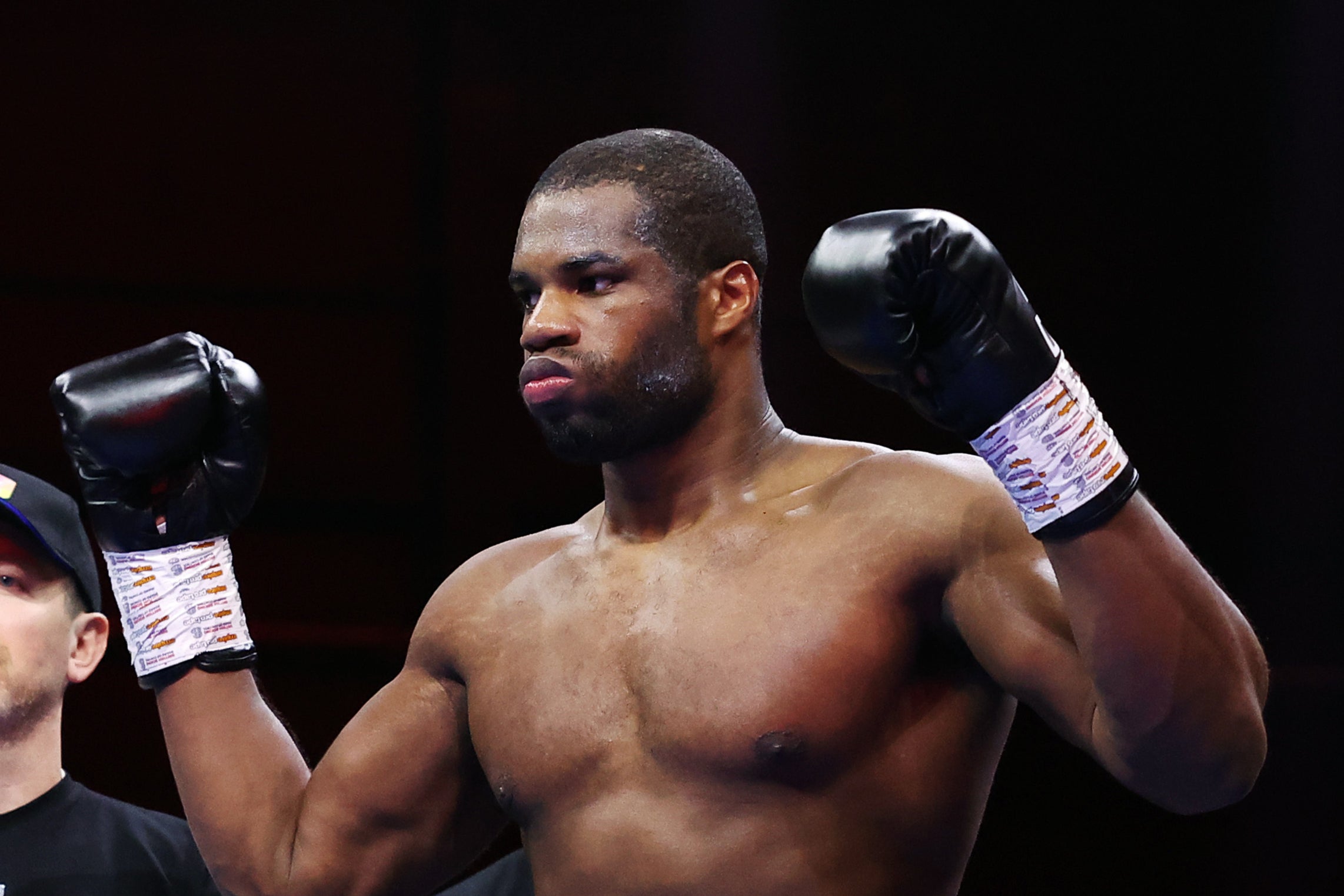 Dubois before beating Jarrell Miller in Riyadh in December