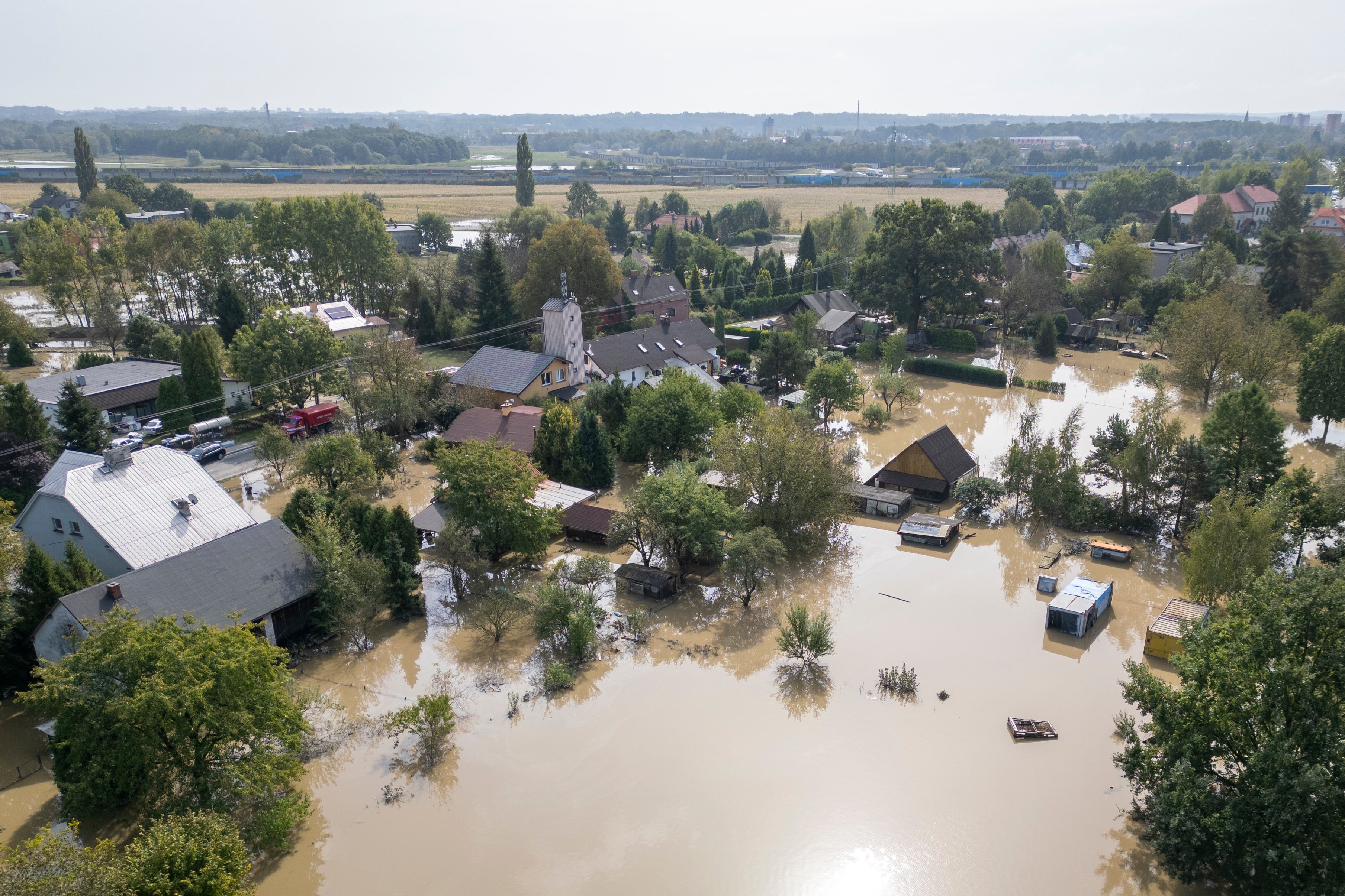 Czech Republic Central Europe Floods