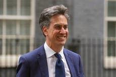 Ed Miliband says Labour will take on clean energy ‘blockers’