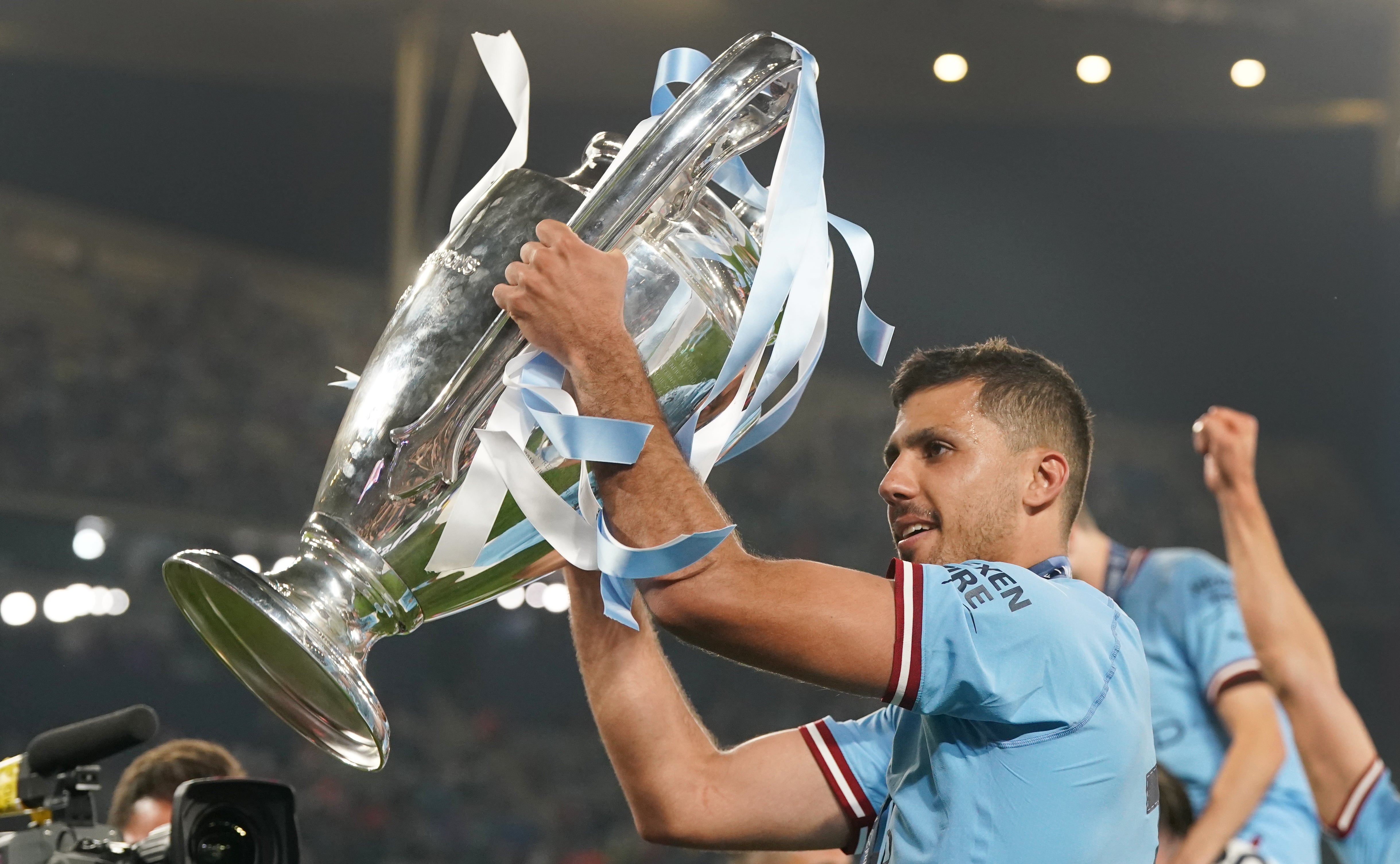 Rodri helped Manchester City to Champions League glory in 2023