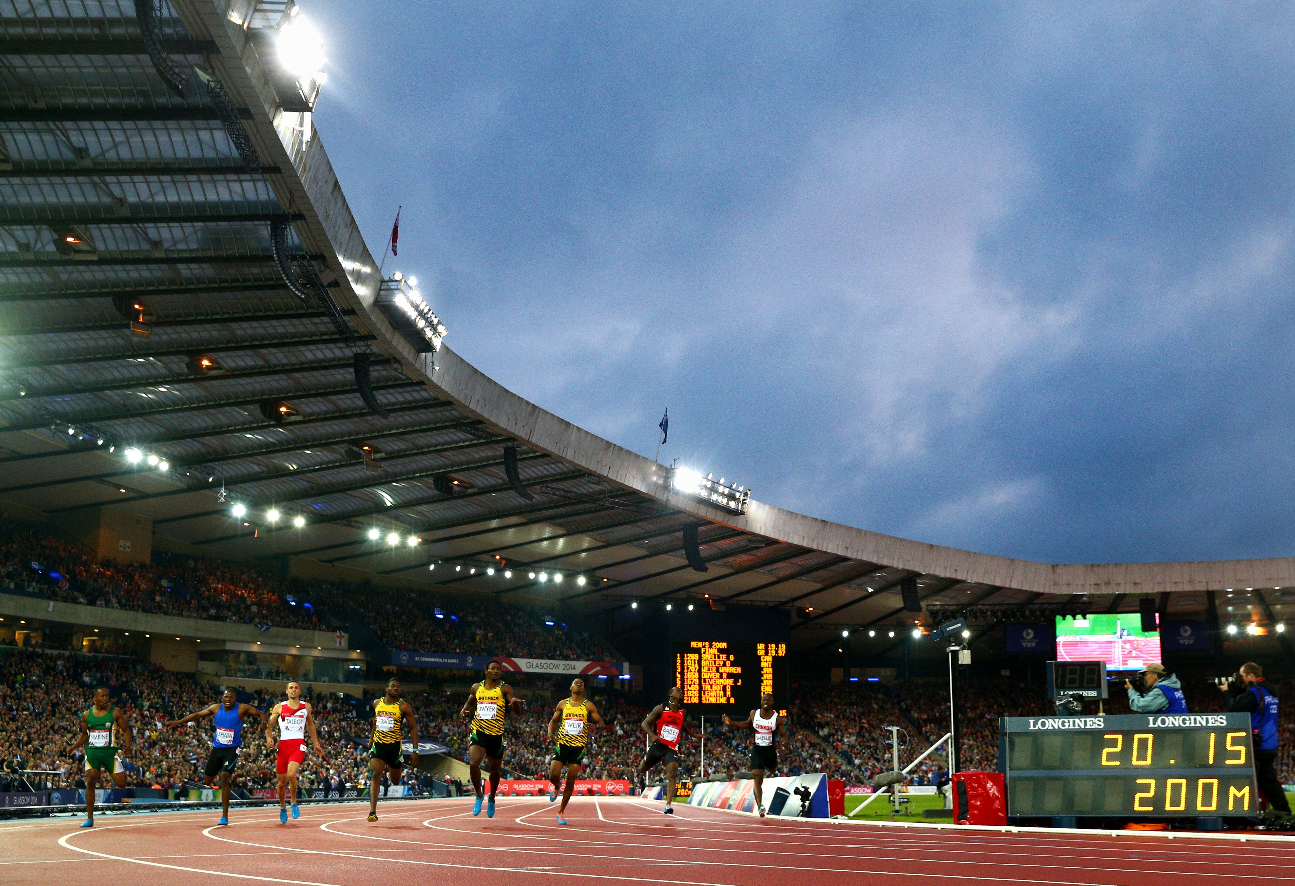 Glasgow previously hosted the Commonwealth Games in 2014