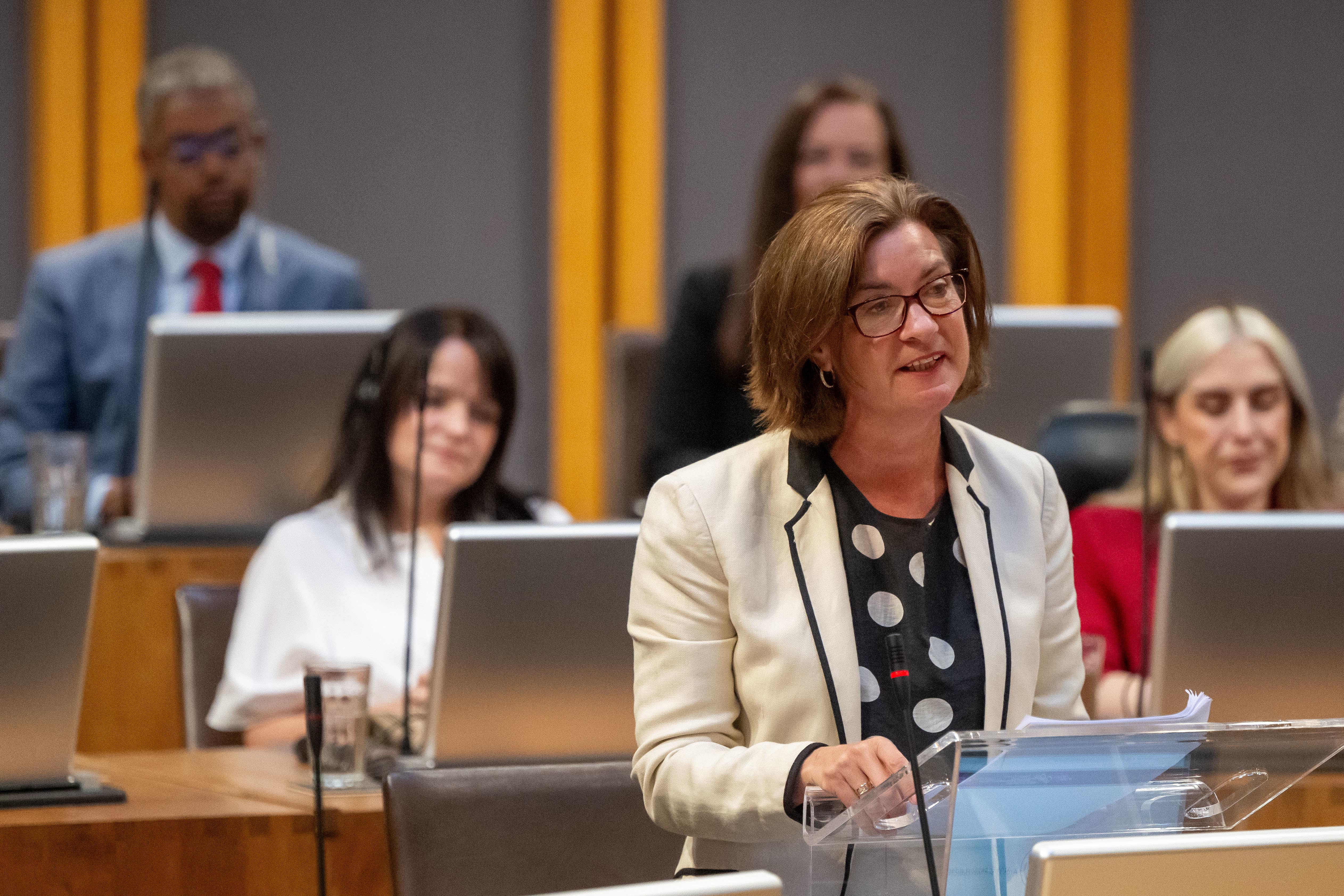 Eluned Morgan became the leader of the Welsh Labour Government in August (Matthew Horwood/Welsh Government)