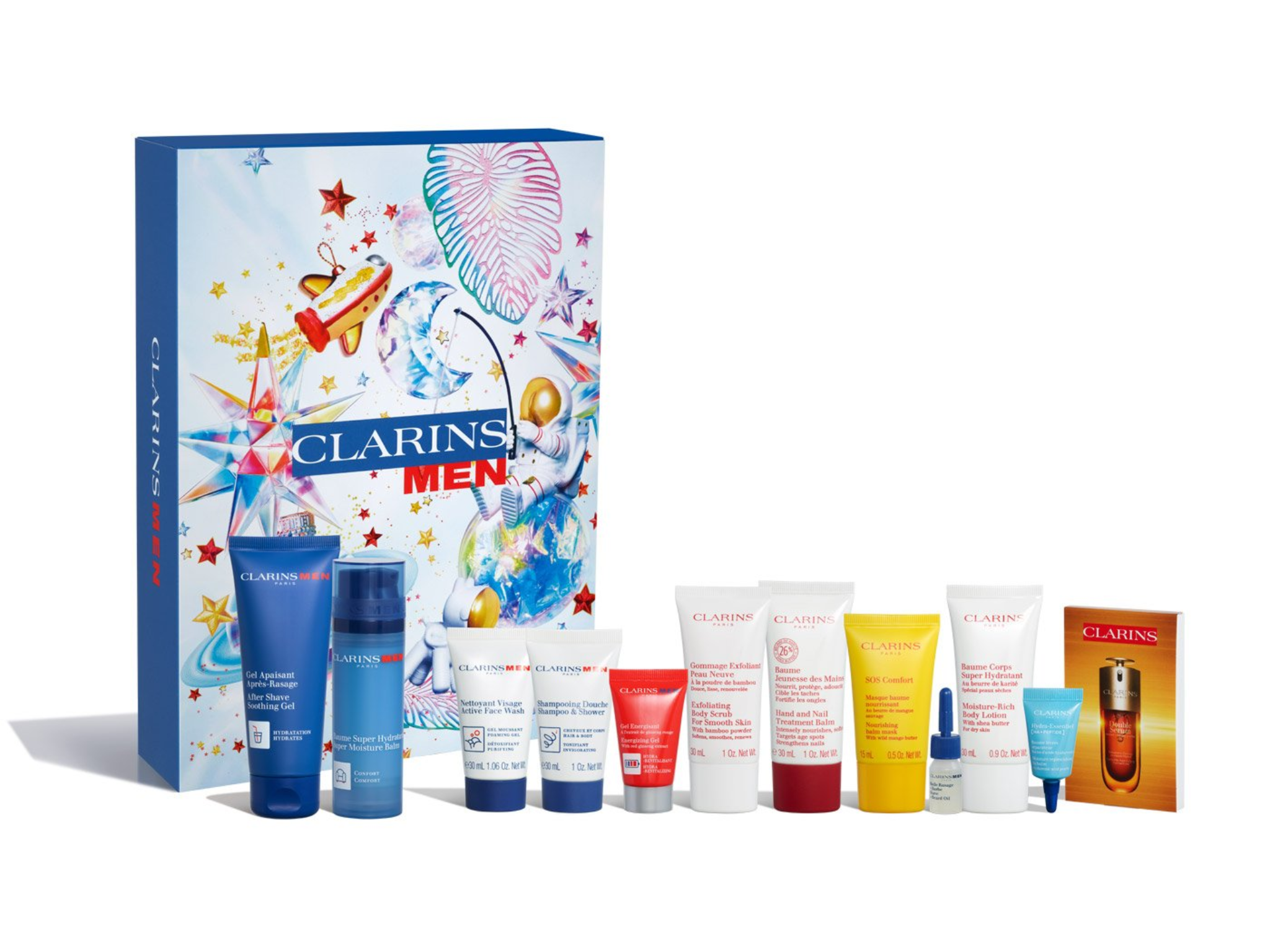 Clarins 12 day advent calendar for men