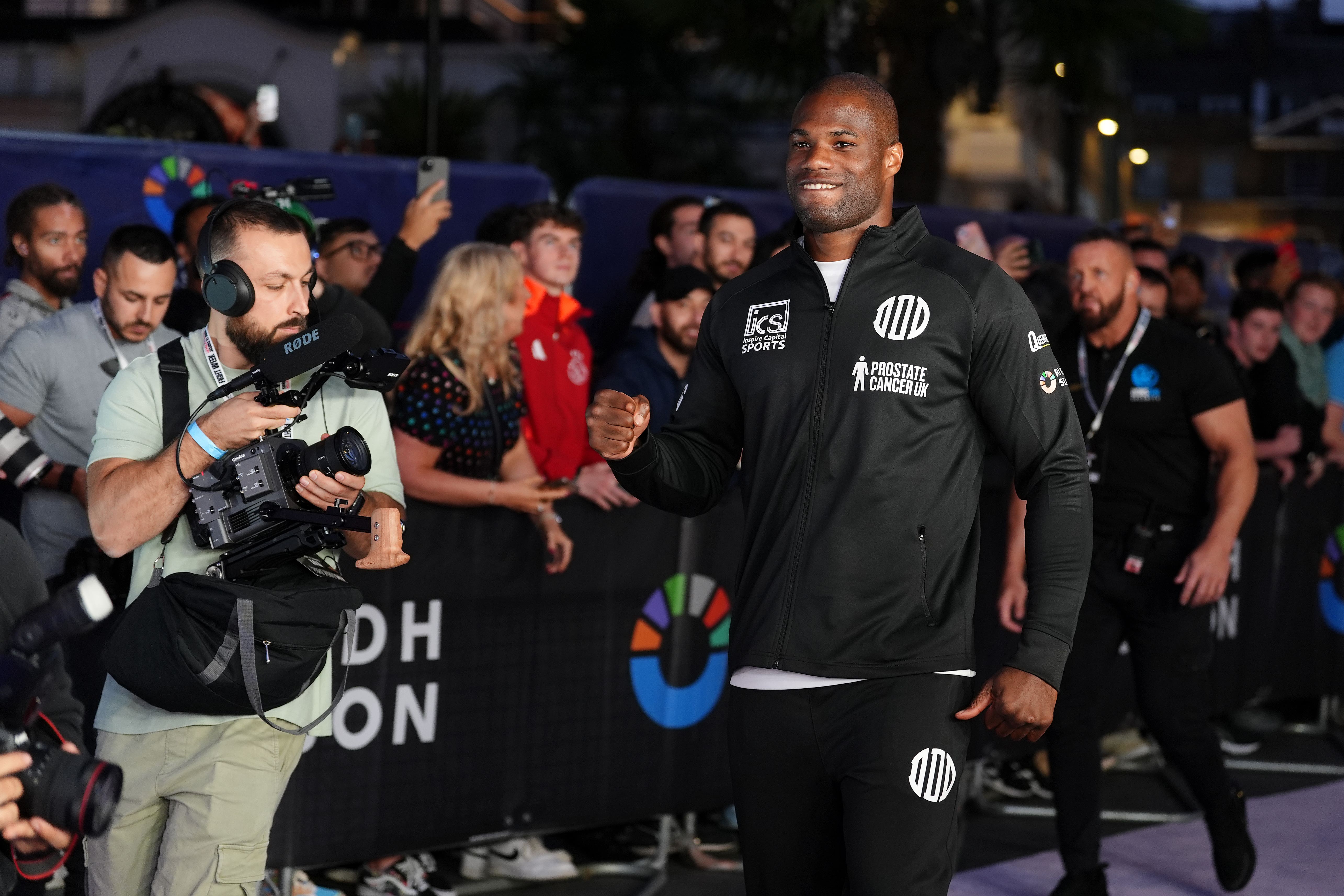 Daniel Dubois (pictured) defends his IBF title against Anthony Joshua (Bradley Collyer/PA)