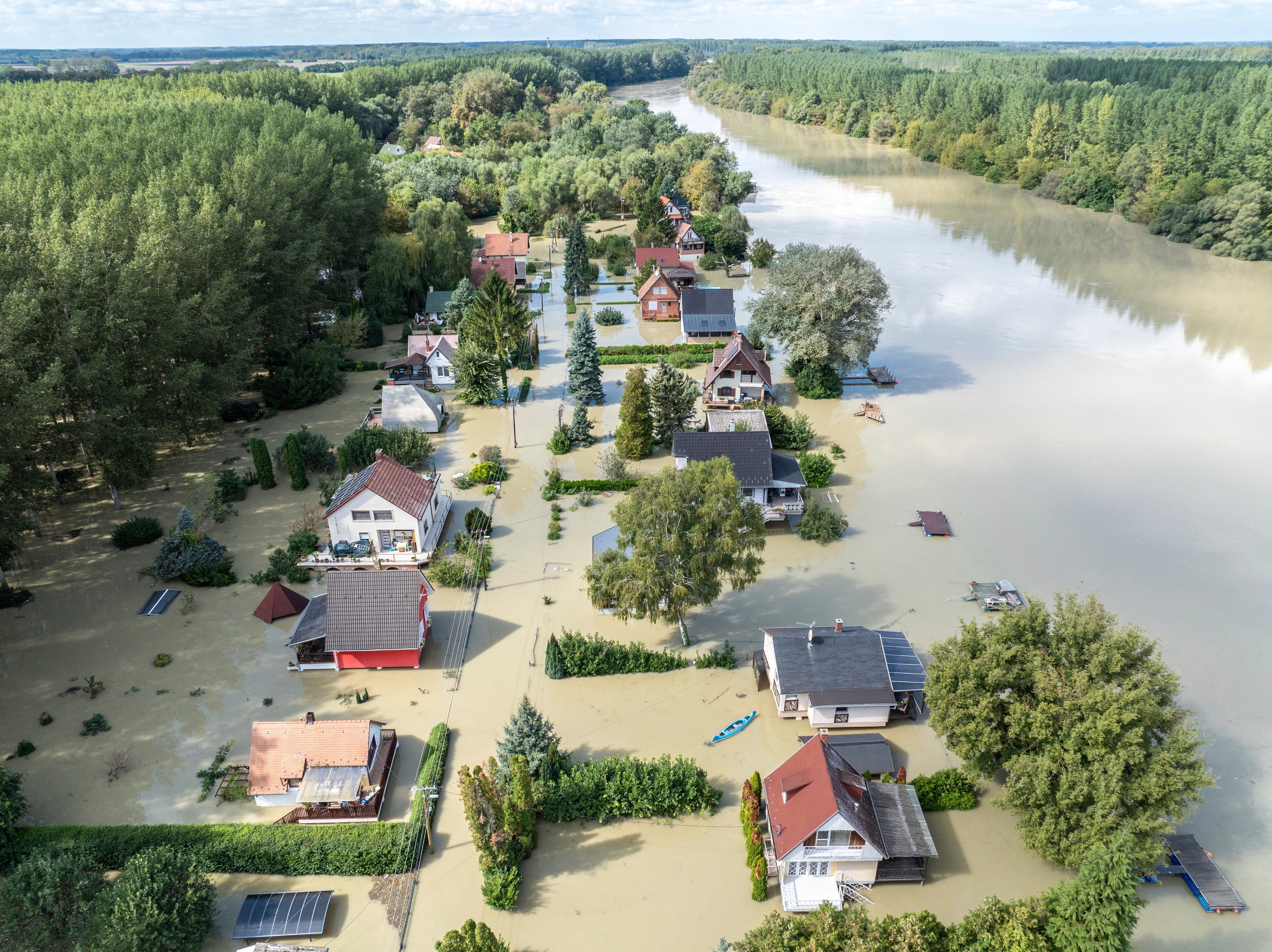 APTOPIX Hungary Central Europe Floods
