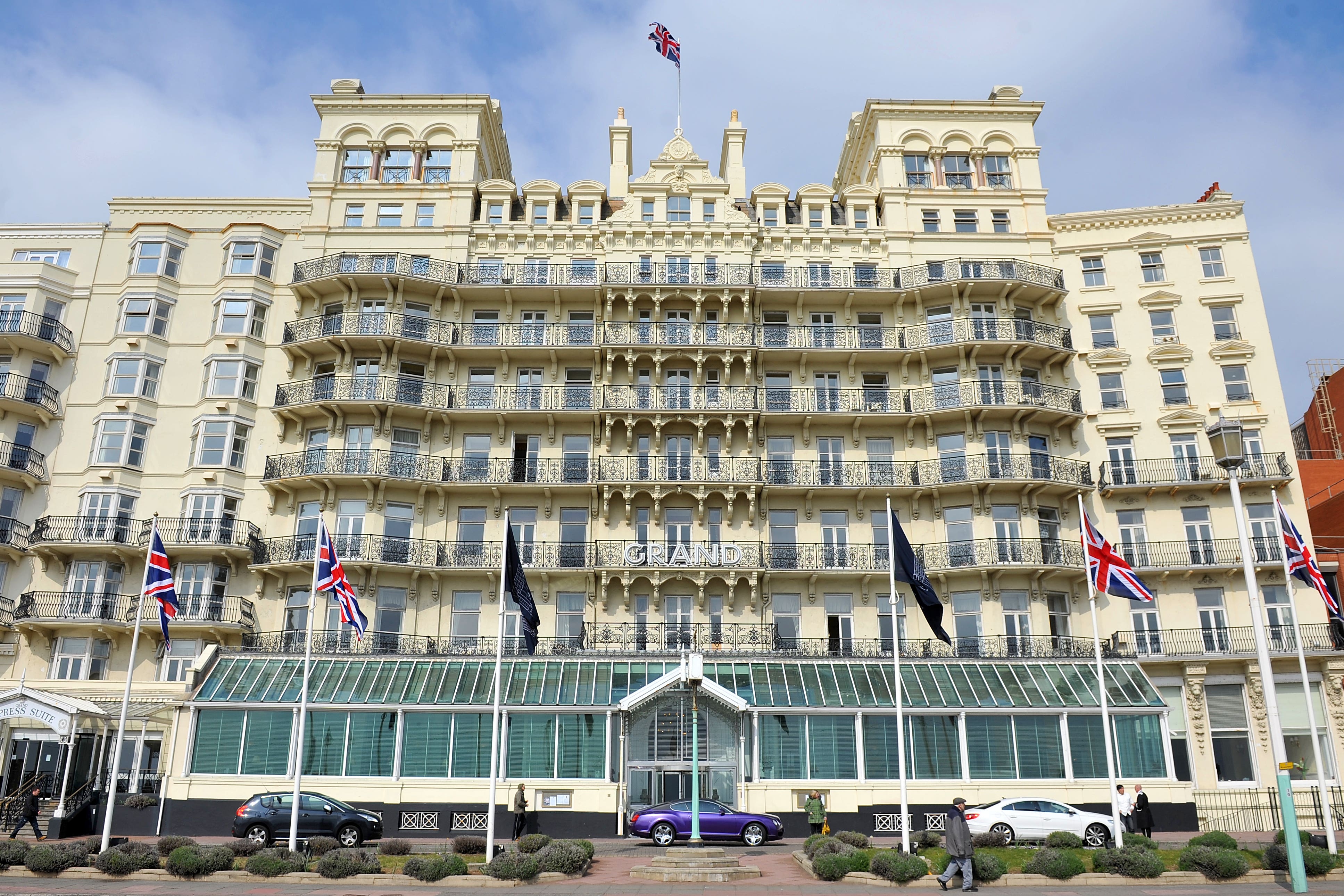 A man is alleged to have touched a woman’s bottom at around midnight on Tuesday at The Grand Hotel in Brighton