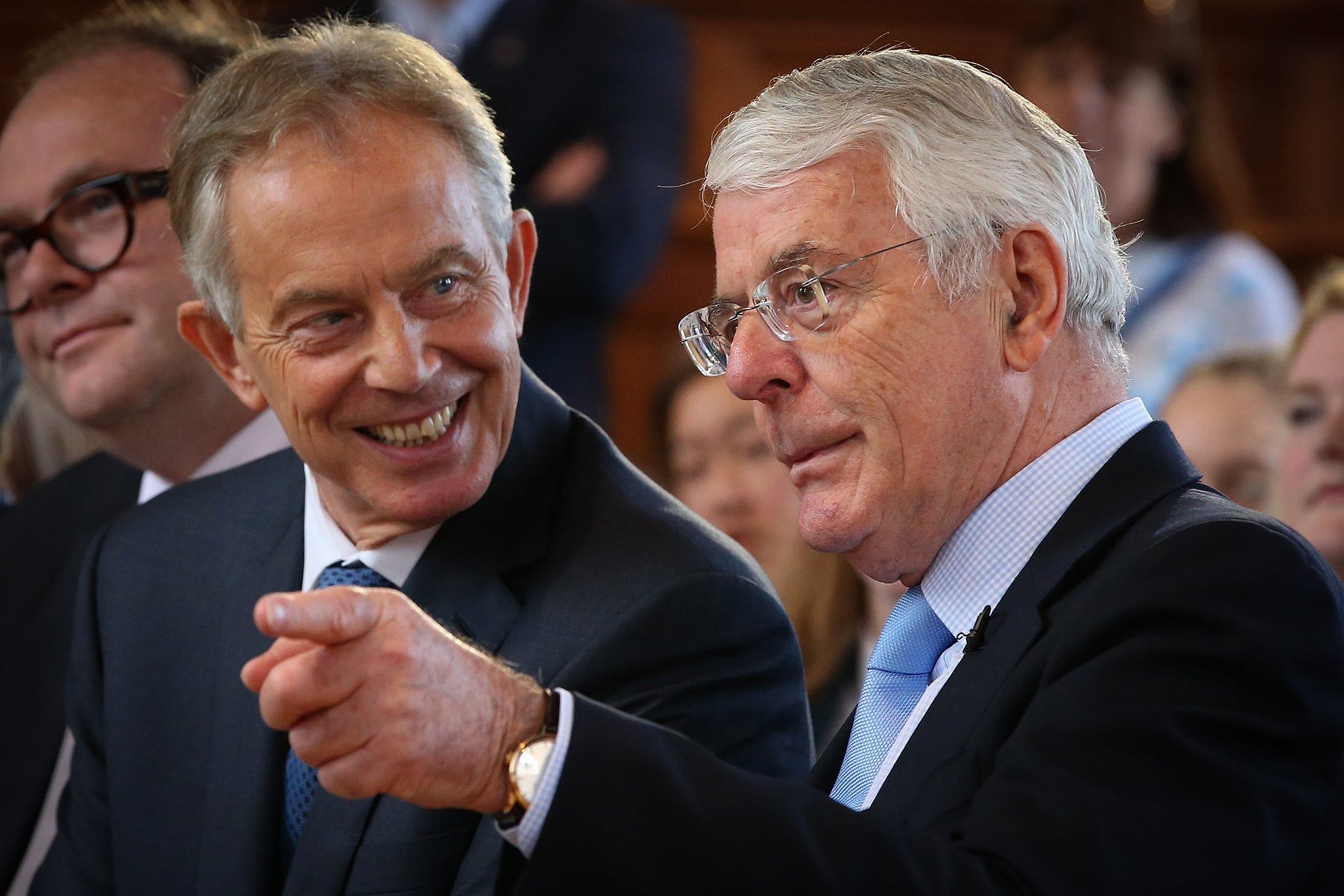 Sir John Major said he agreed with Sir Tony Blair that far from reducing immigration as promised by Nigel Farage, Boris Johnson and others, Brexit had in fact increased immigration