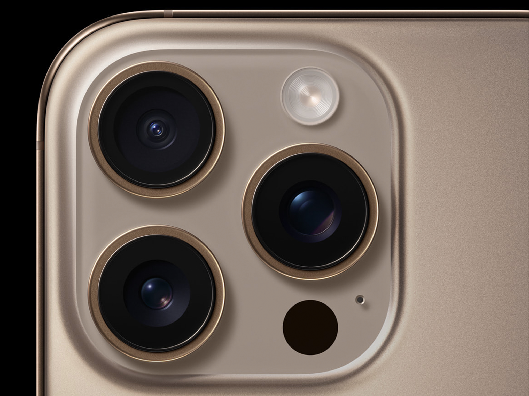 This year’s Pro models still have three lenses, compared with the two on the base iPhone