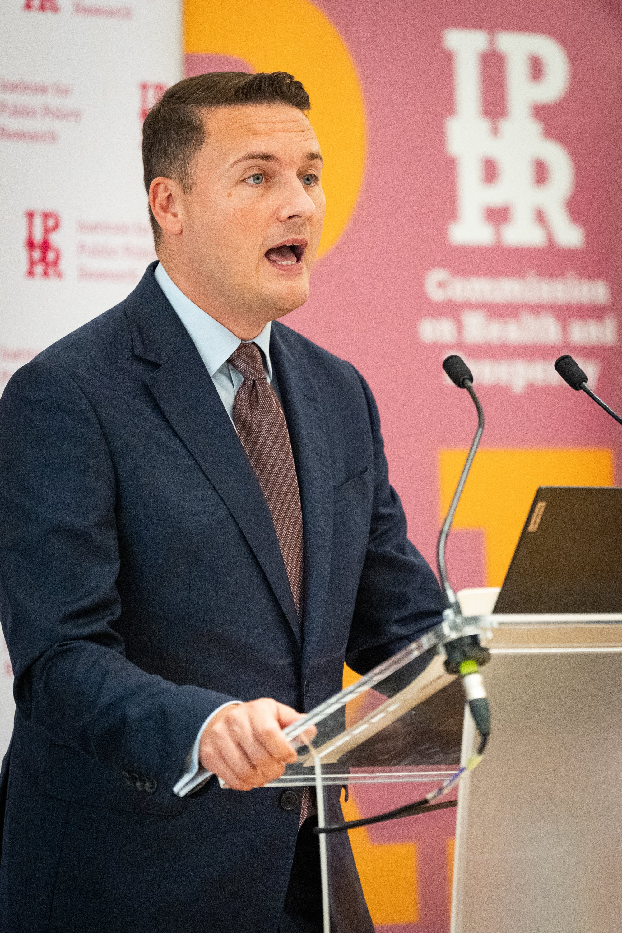 Health Secretary Wes Streeting said that he expects ‘loud opposition’ to reforming the NHS (Aaron Chown/PA)