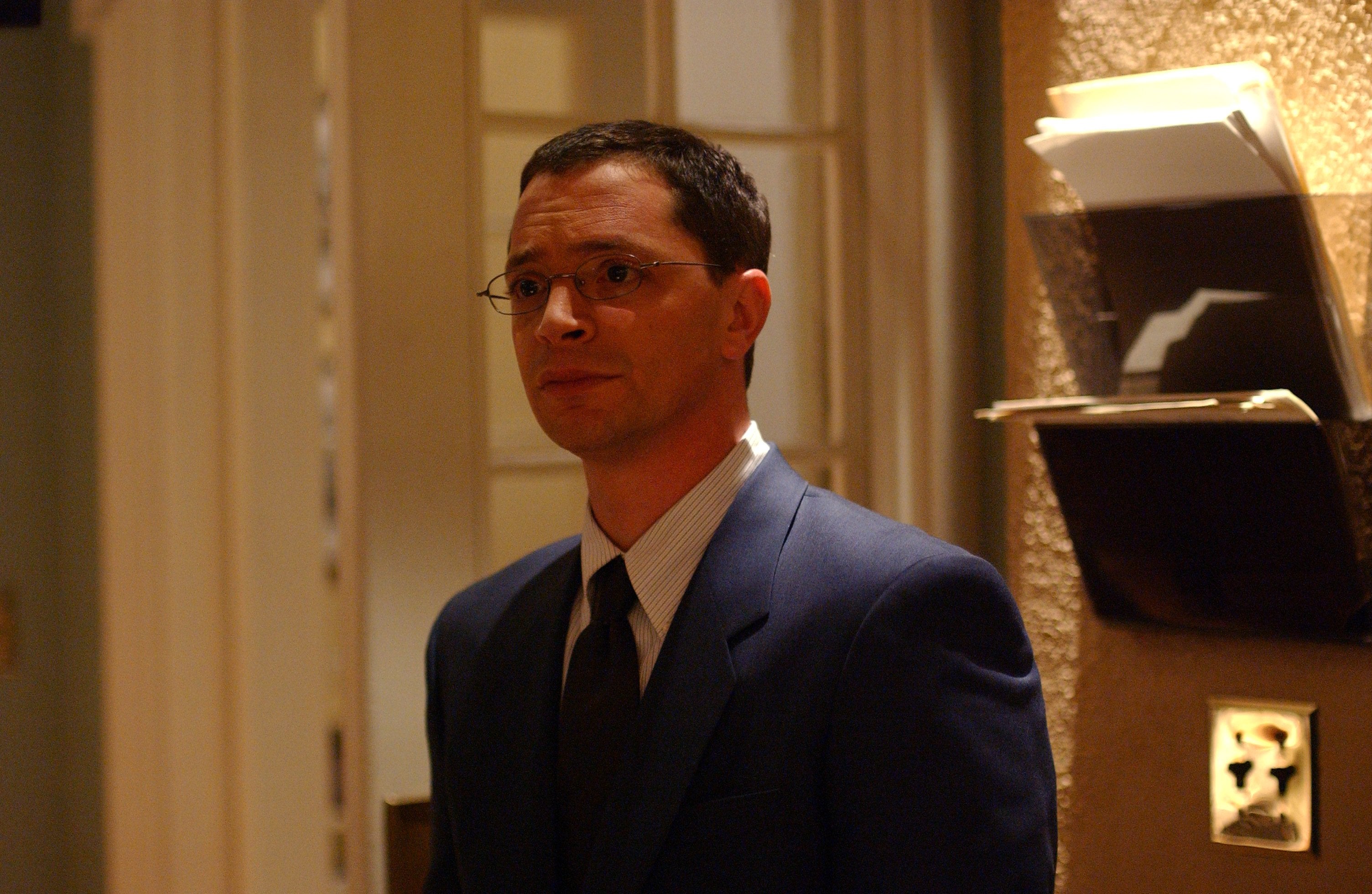 The interloper: Joshua Malina as Will Bailey in ‘The West Wing'