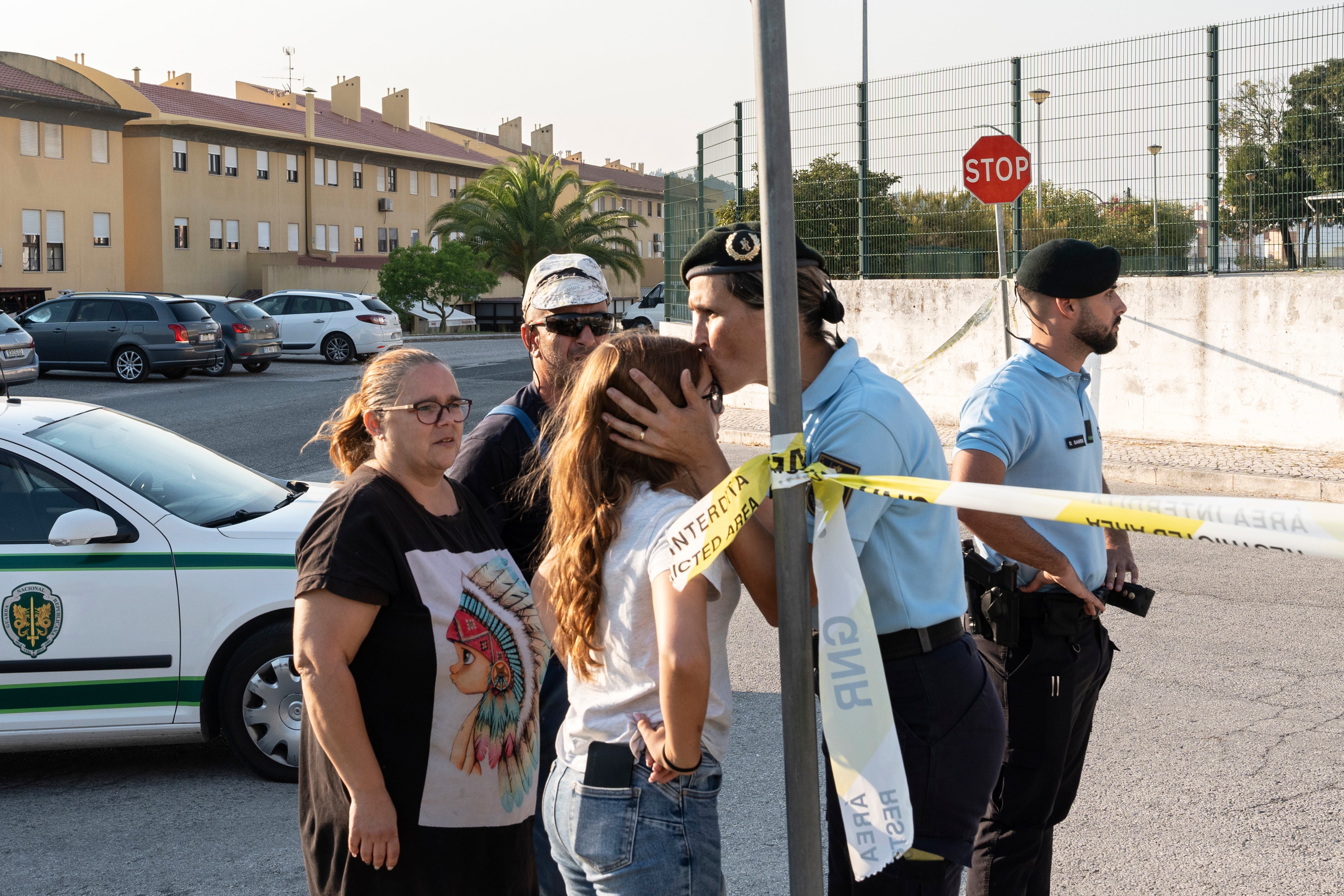 APTOPIX Portugal School Attack