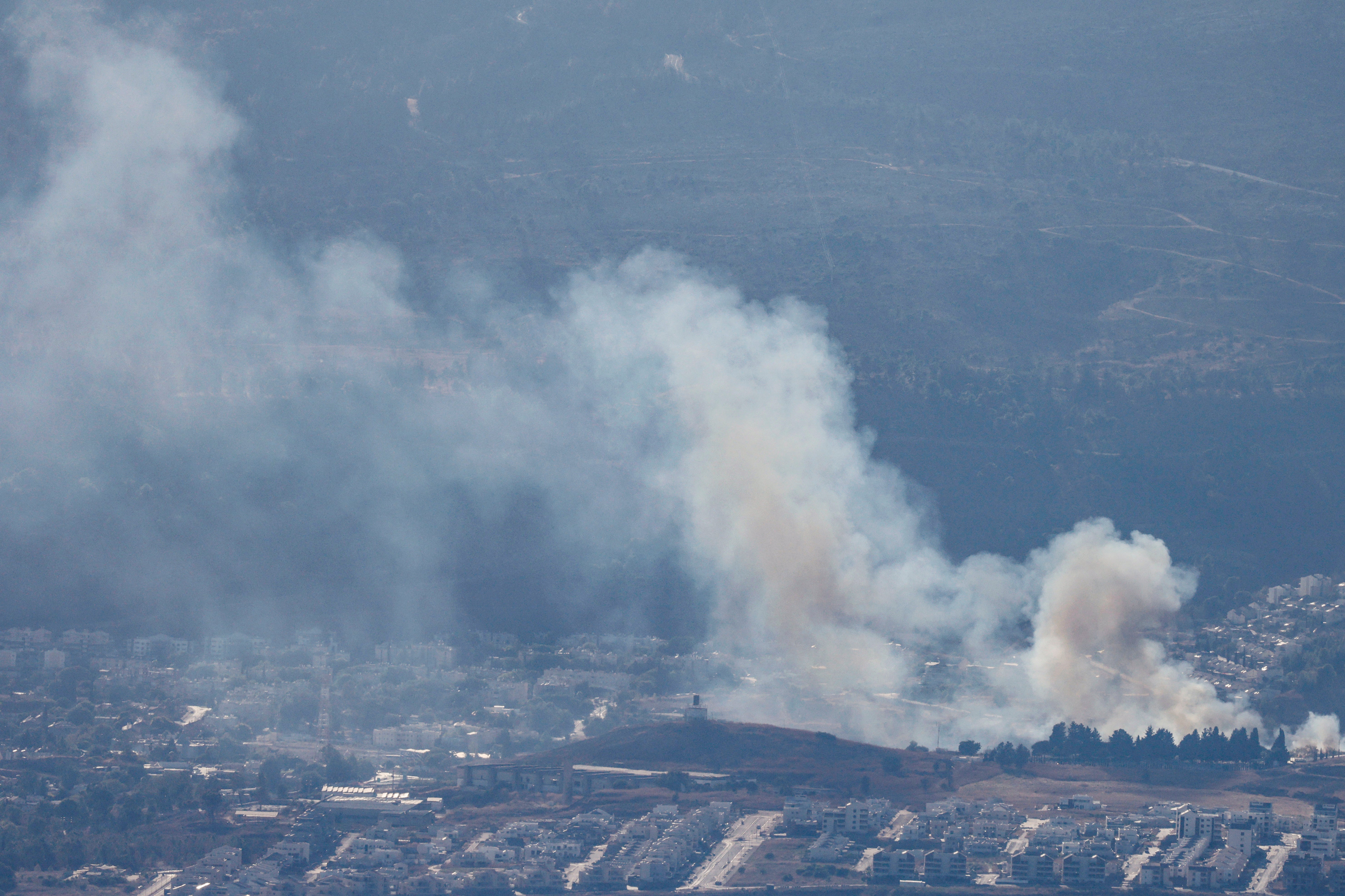 The explosions of the communication devices has led to a ‘new phase’ in the war, with rockets being fired from Lebanon into northern Israel on Wednesday