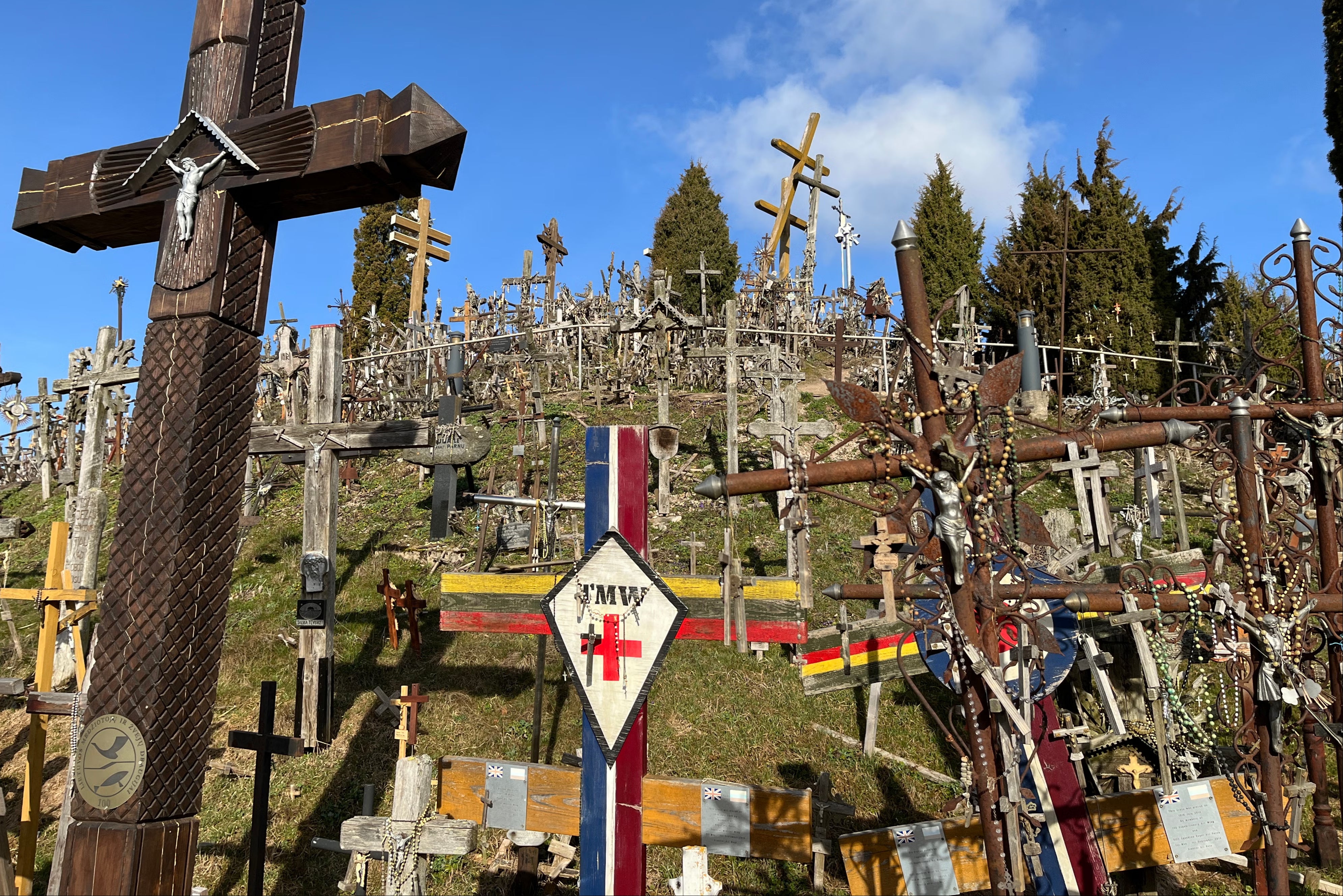 Up country: the Hill of Crosses in Siauliai, Lithuania, is worth a visit