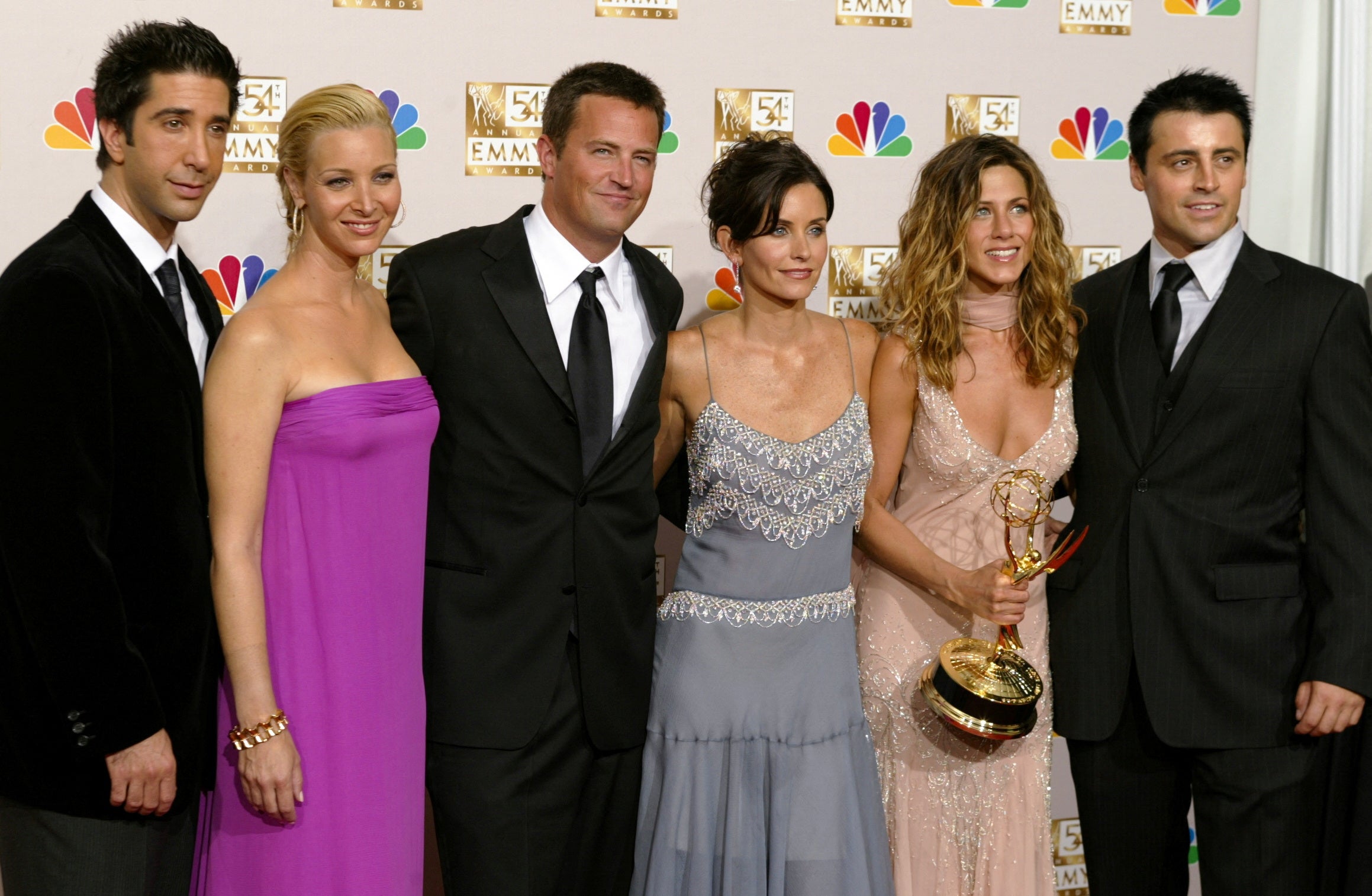 The Friends cast (picutred in 2022) was making $1 million per episode by the end of hte show’s popular run