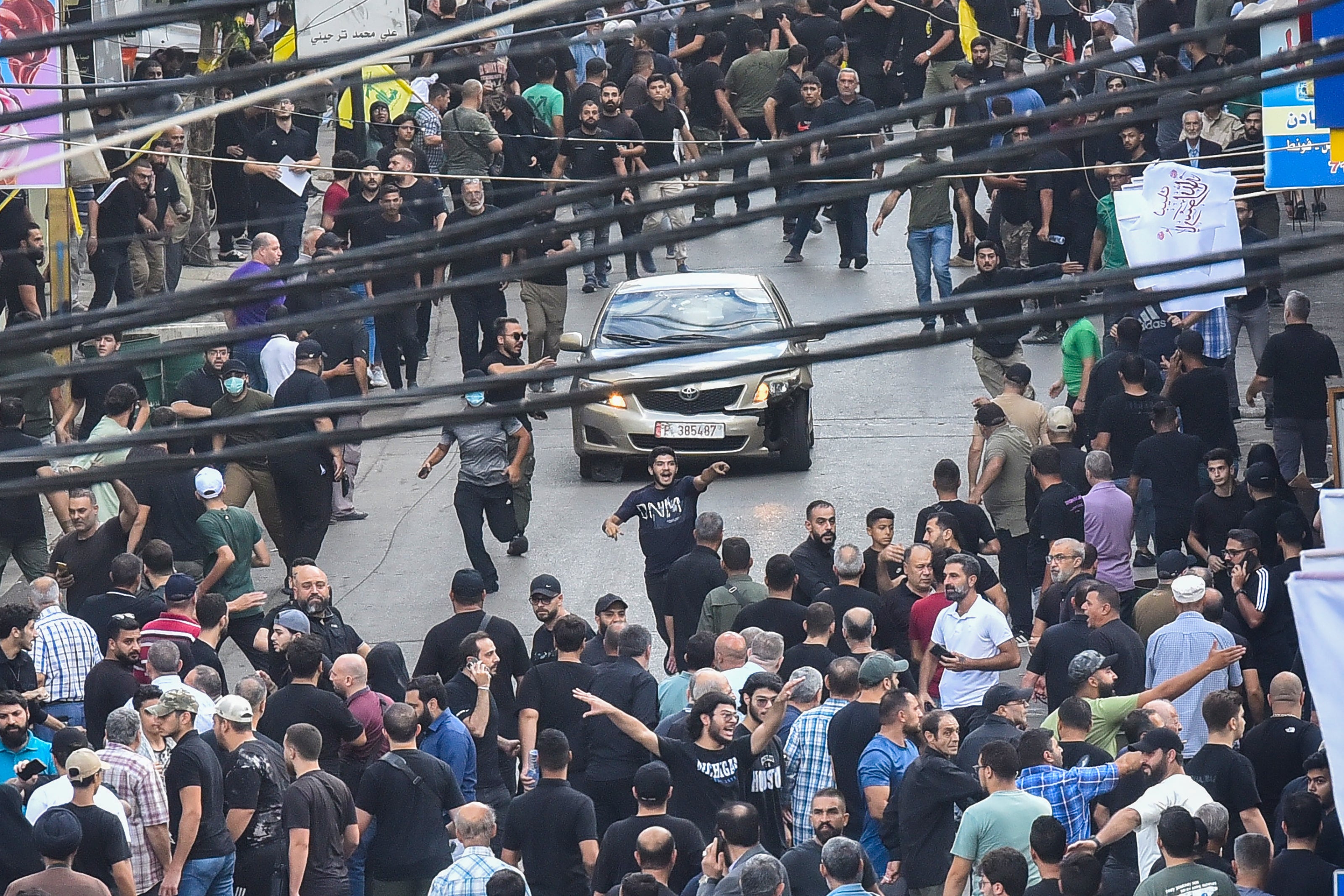 There was panic in southern Lebanon after a second wave of explosions, including some that hit mourners at funerals for those killed in the previous day’s attack