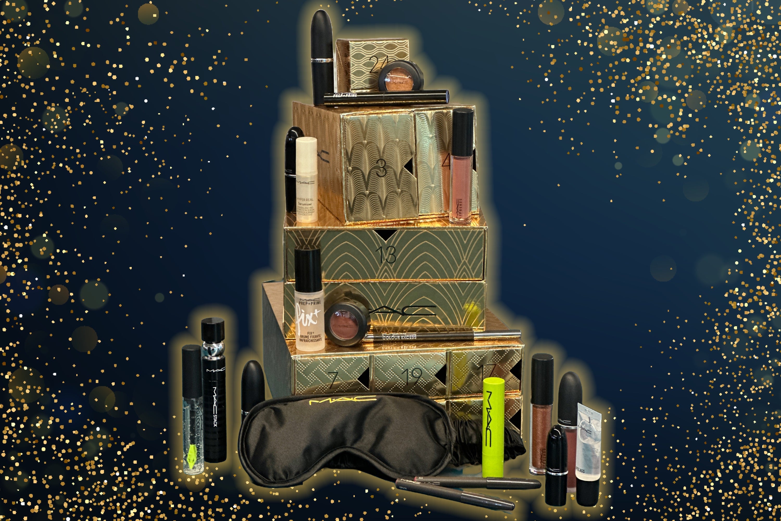 An early look at everything inside the Mac beauty advent calendar