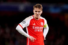 Arsenal handed Martin Odegaard injury boost after Norway boss reveals plans