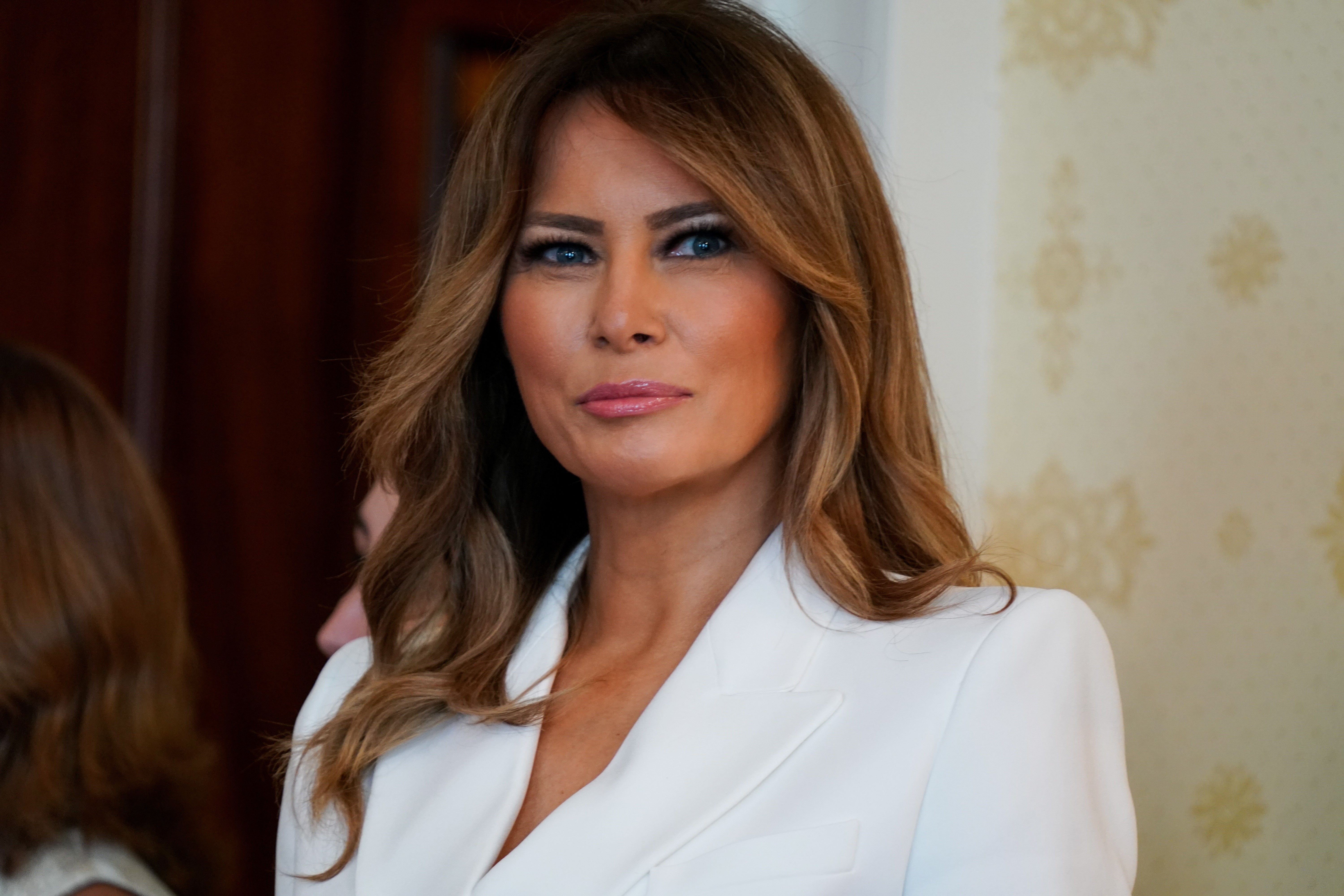 Although rarely seen in public, Melania has been dedicated in promoting her book and merchendise