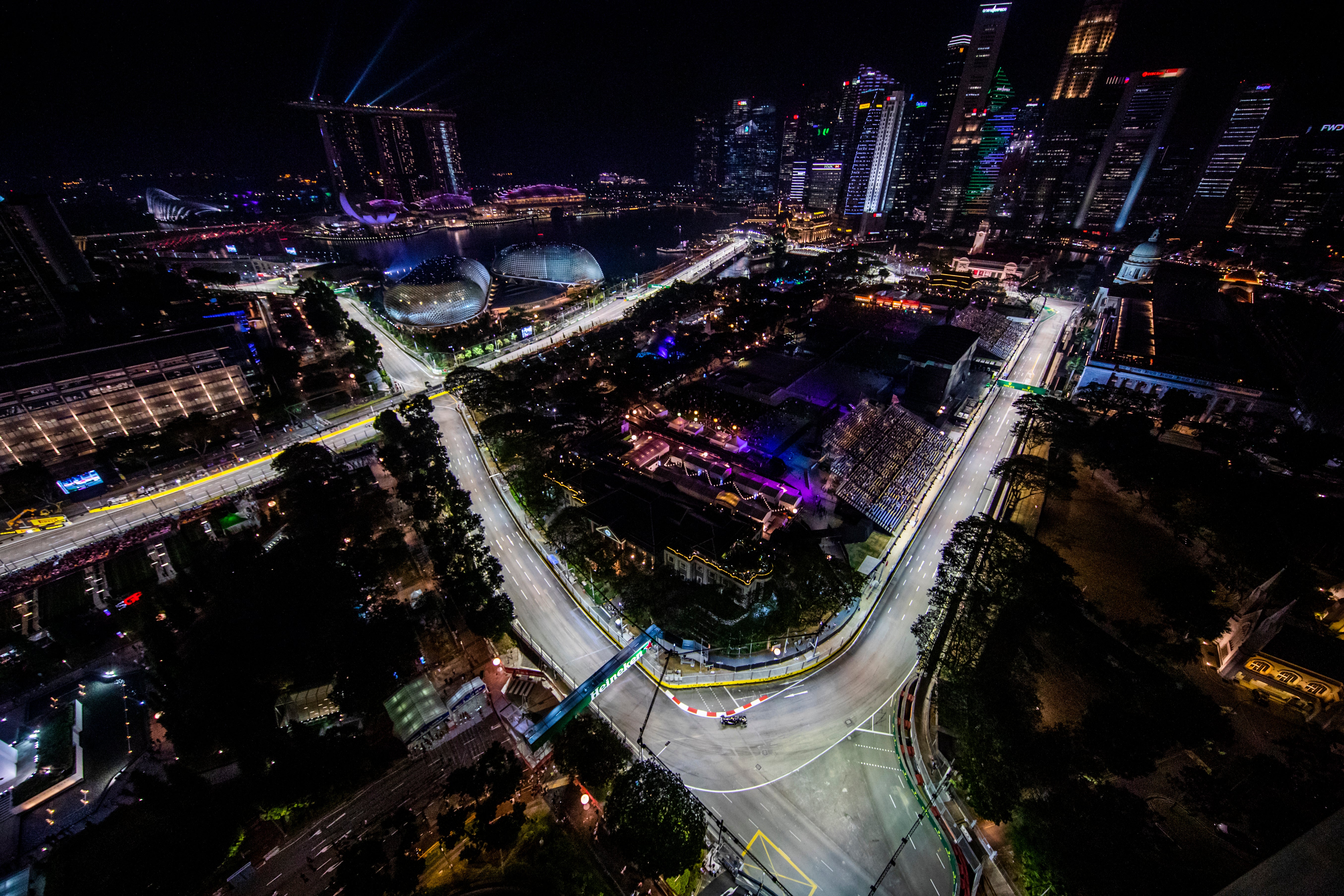 The FIA have added a fourth DRS zone for the Singapore Grand Prix