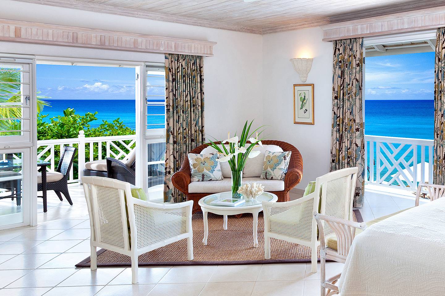 Enjoy gorgeous suites and Michelin-starred cuisine at the elegant Coral Reef Club