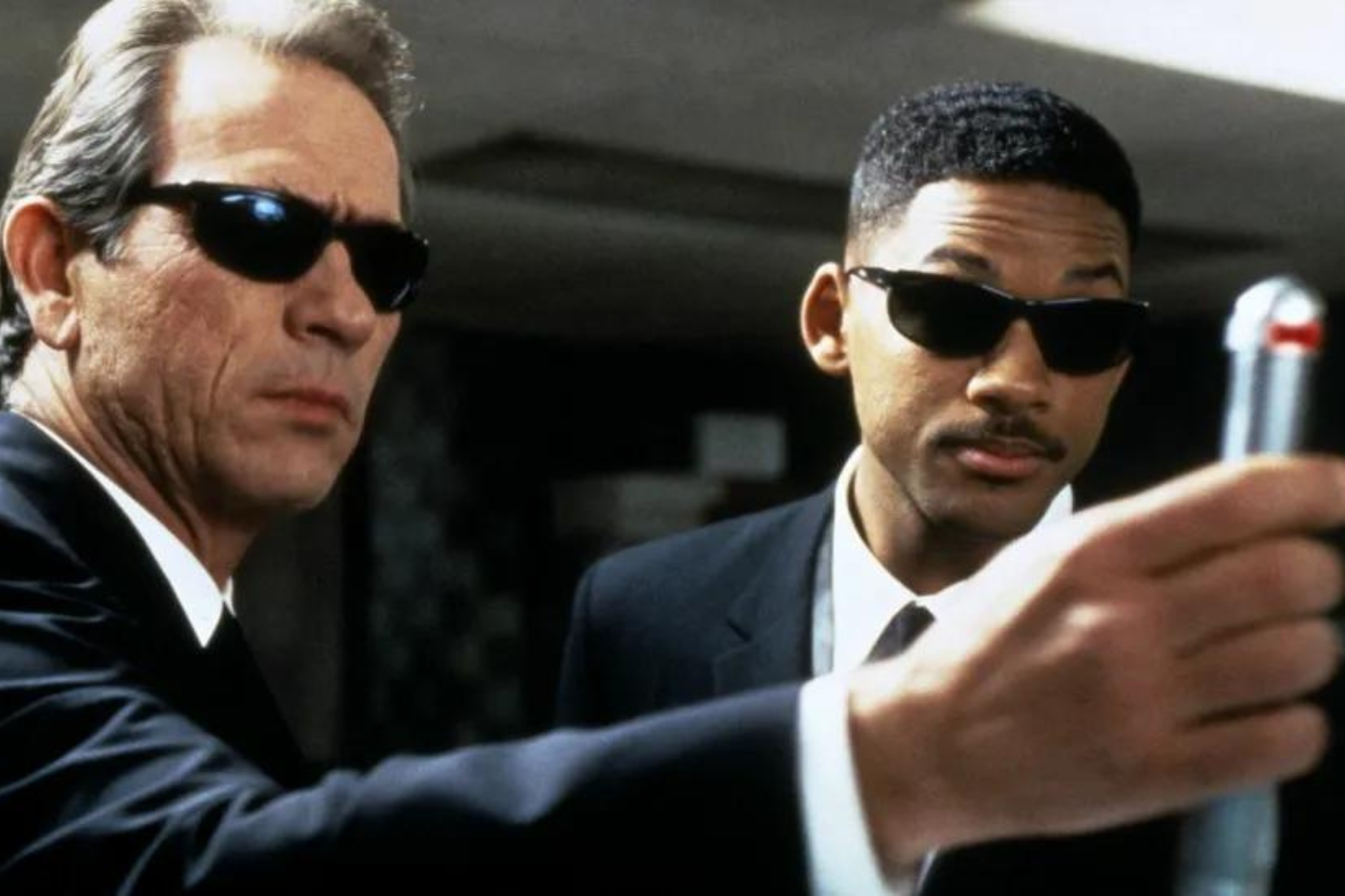 Tommy Lee Jones and Will Smith in ‘Men in Black’