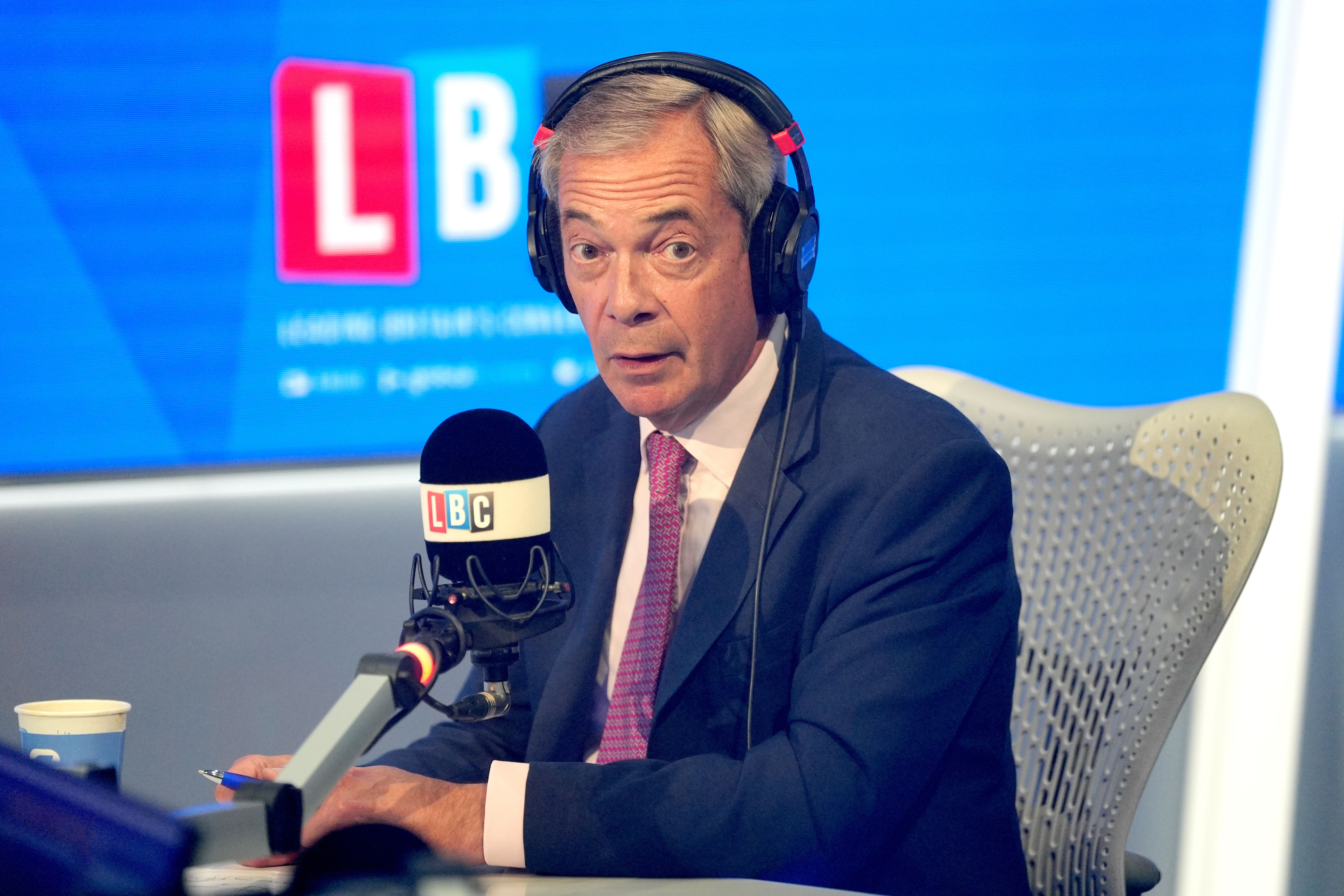 Nigel Farage on LBC