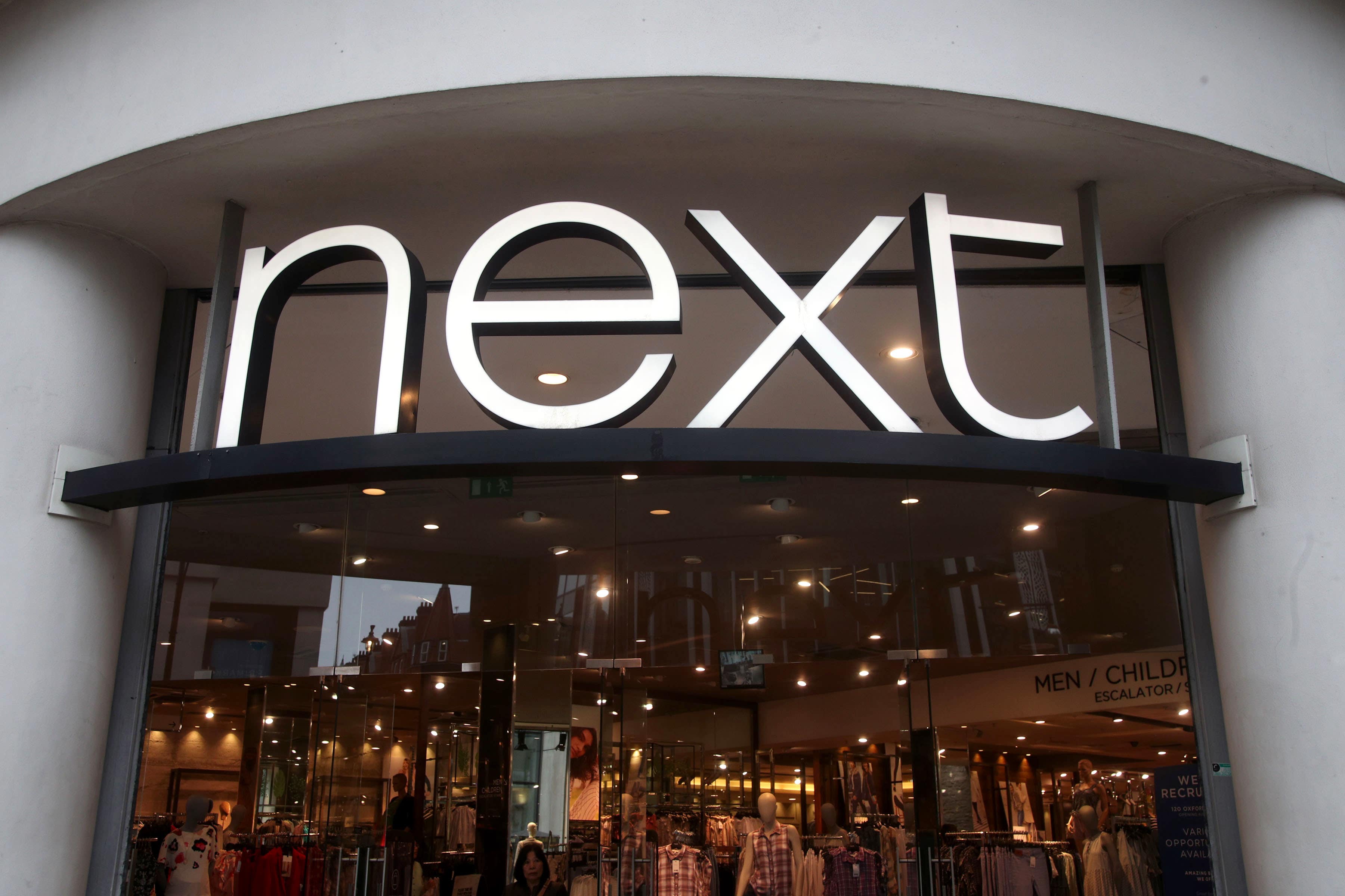 A branch of Next on Oxford Street, central London (PA)