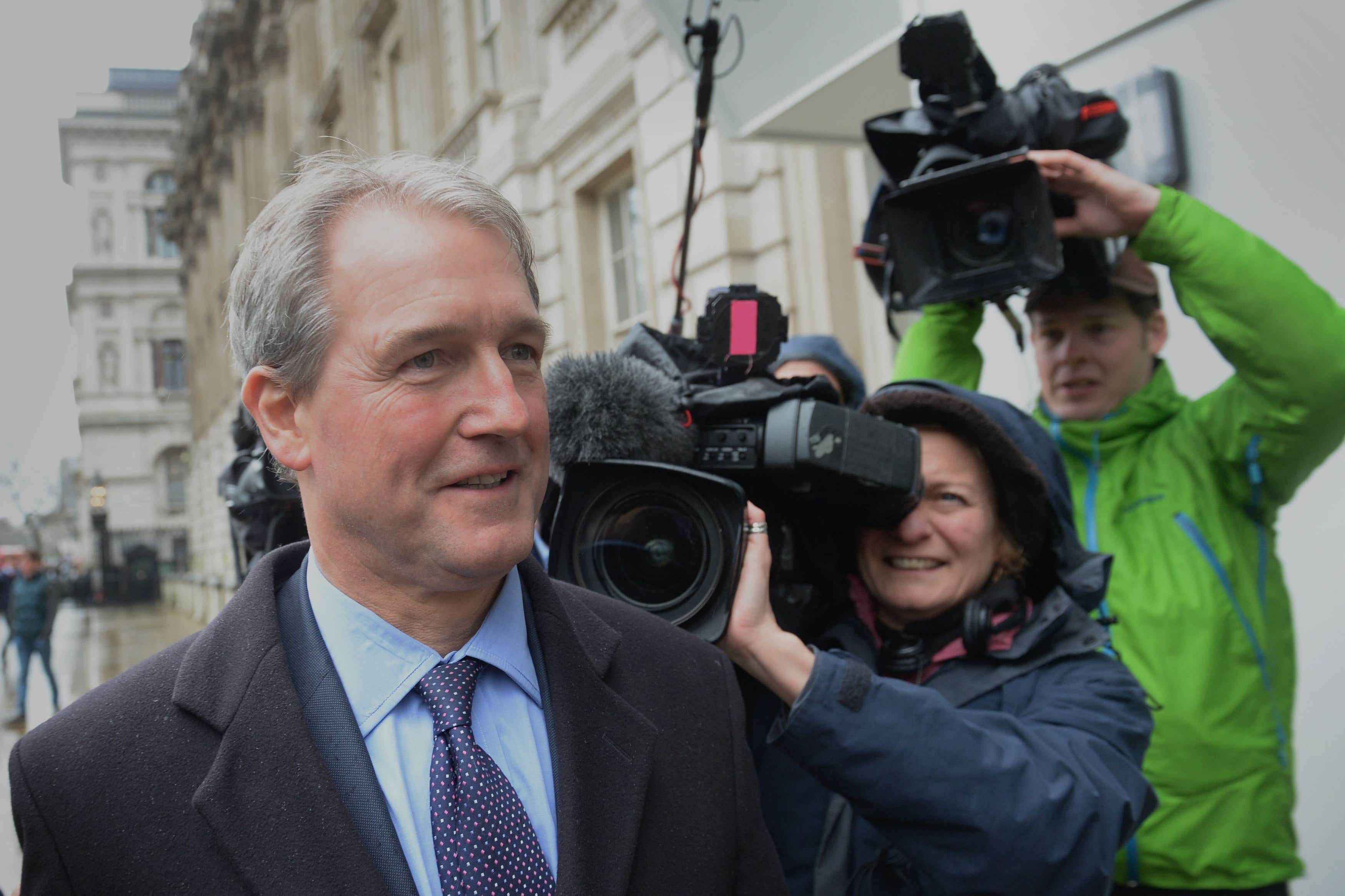 Former Conservative minister Owen Paterson (Stefan Rousseau/PA)