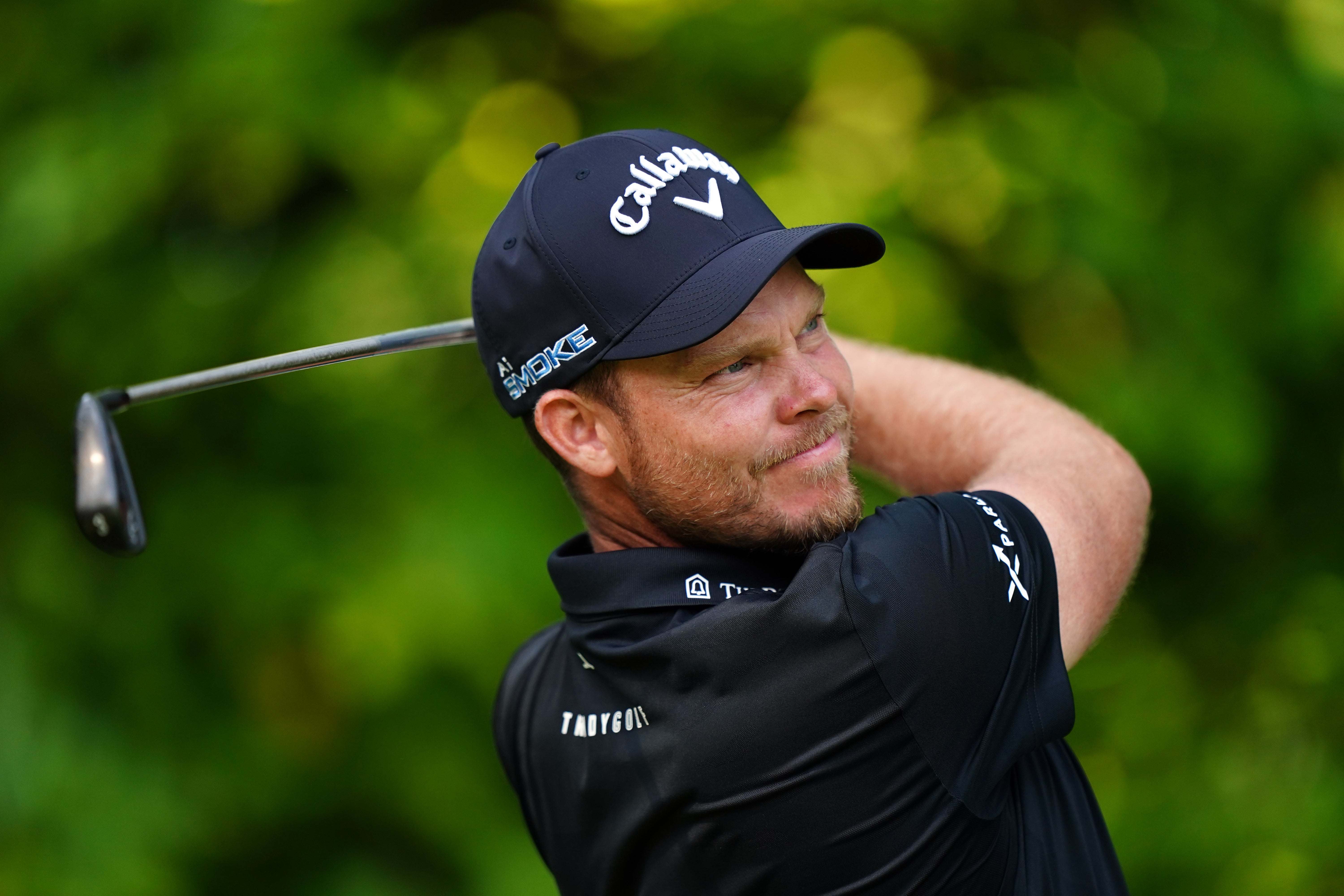 Danny Willett on day one of the 2024 BMW PGA Championship at Wentworth (Zac Goodwin/PA)