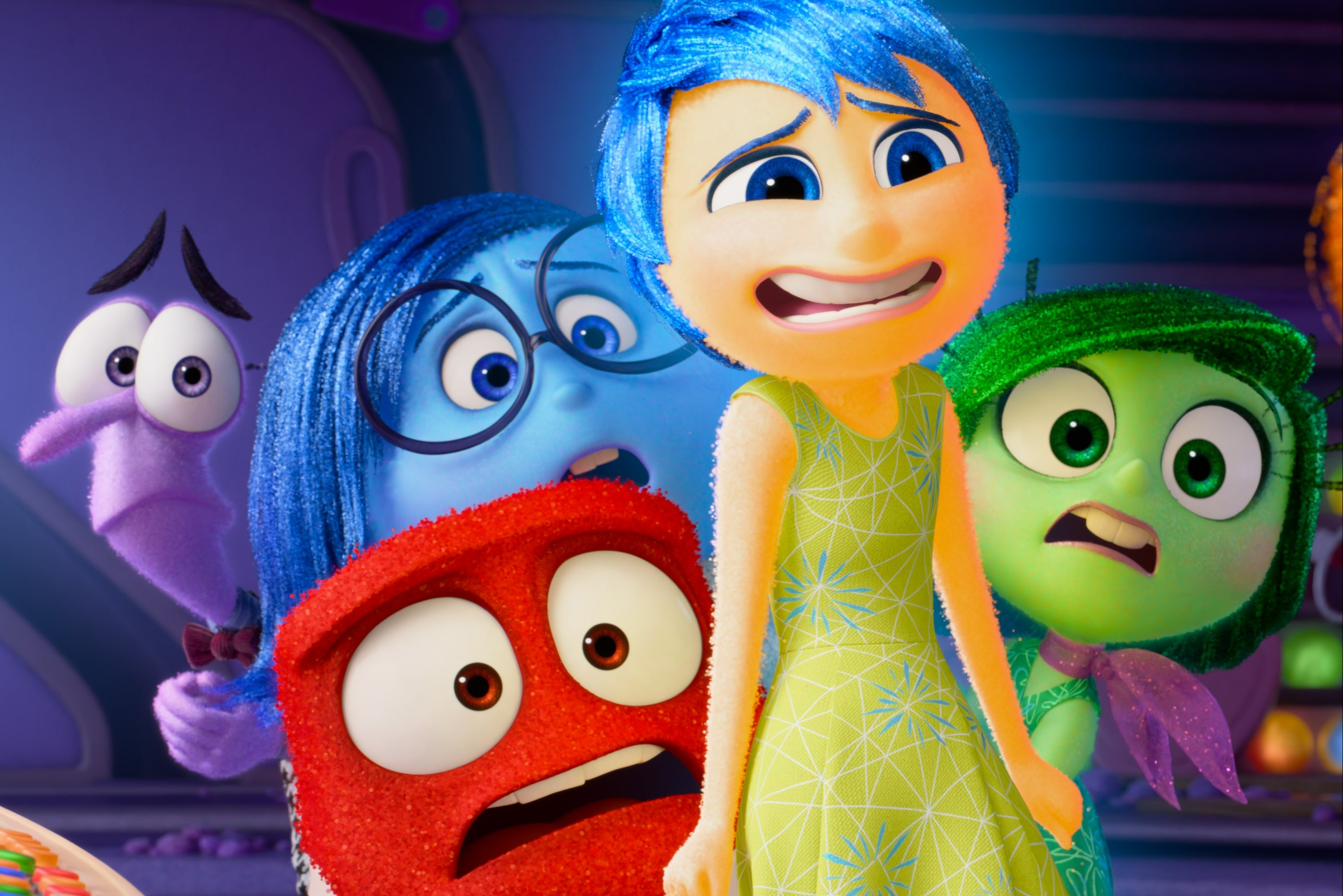 The core emotions in ‘Inside Out 2’