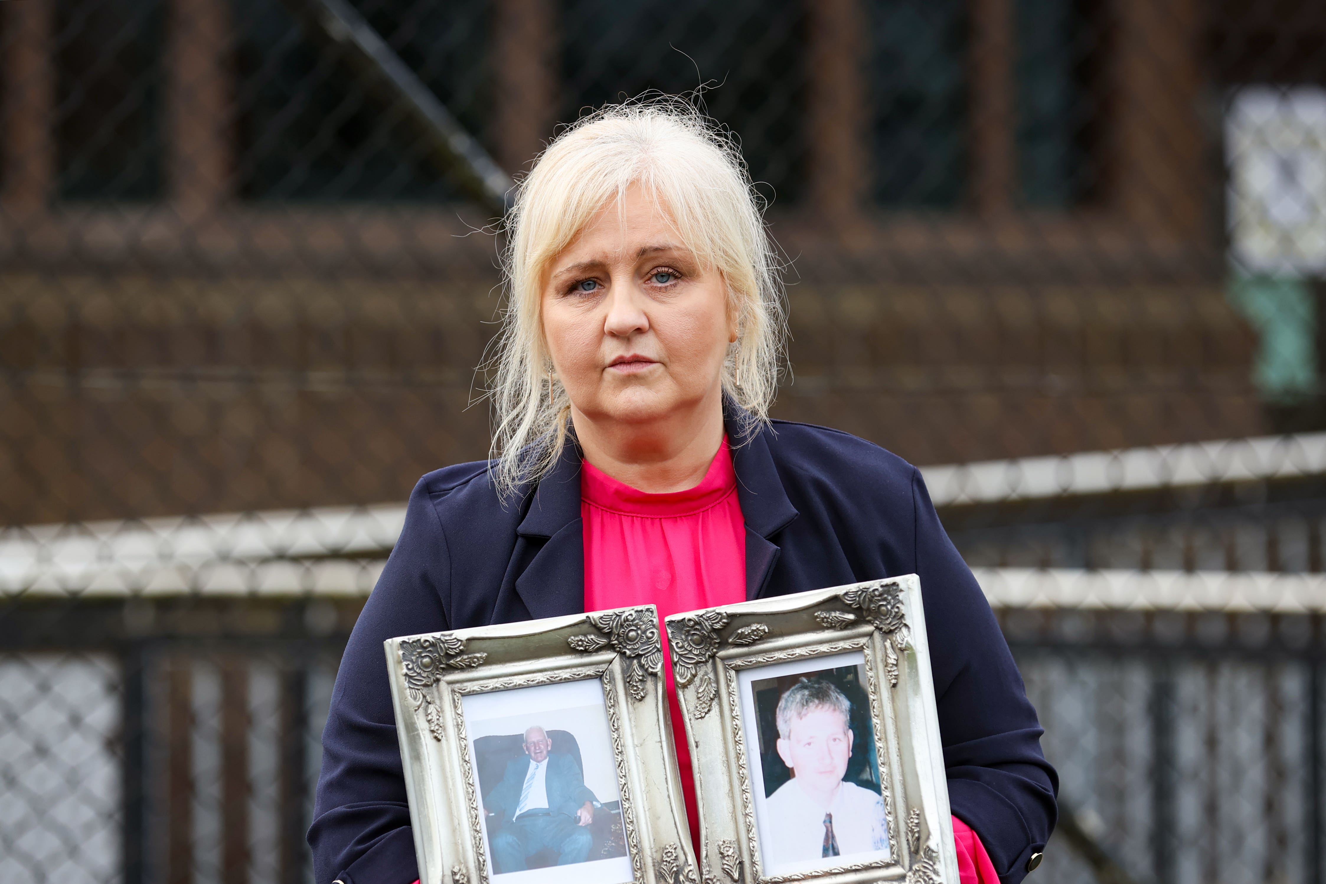 Angela McKearney said relatives would continue their campaign for justice (Liam McBurney/PA)