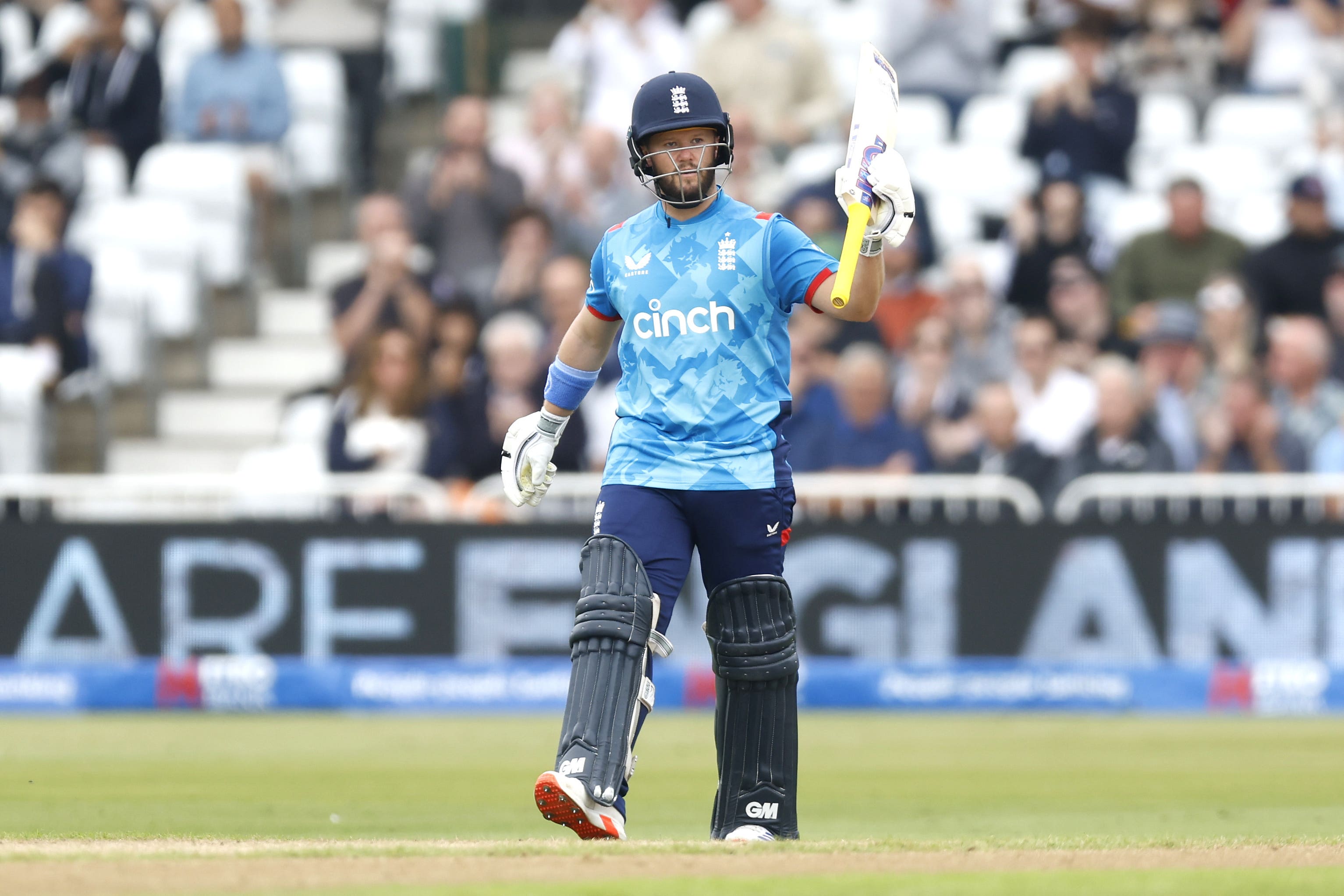 Ben Duckett top-scored for England (Nigel French/PA)