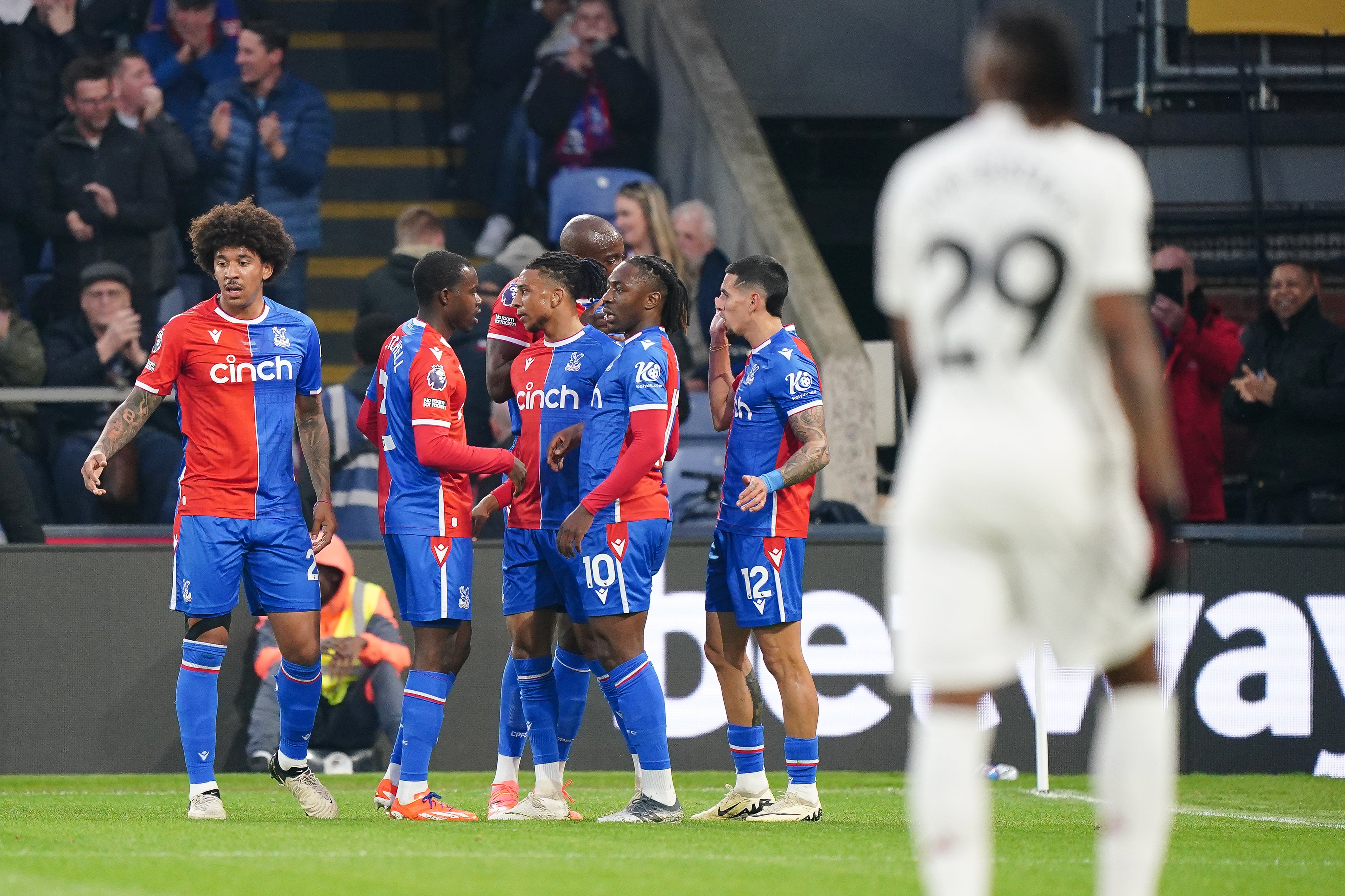 Manchester United were hammered on their last visit to Palace (Zac Goodwin/PA)